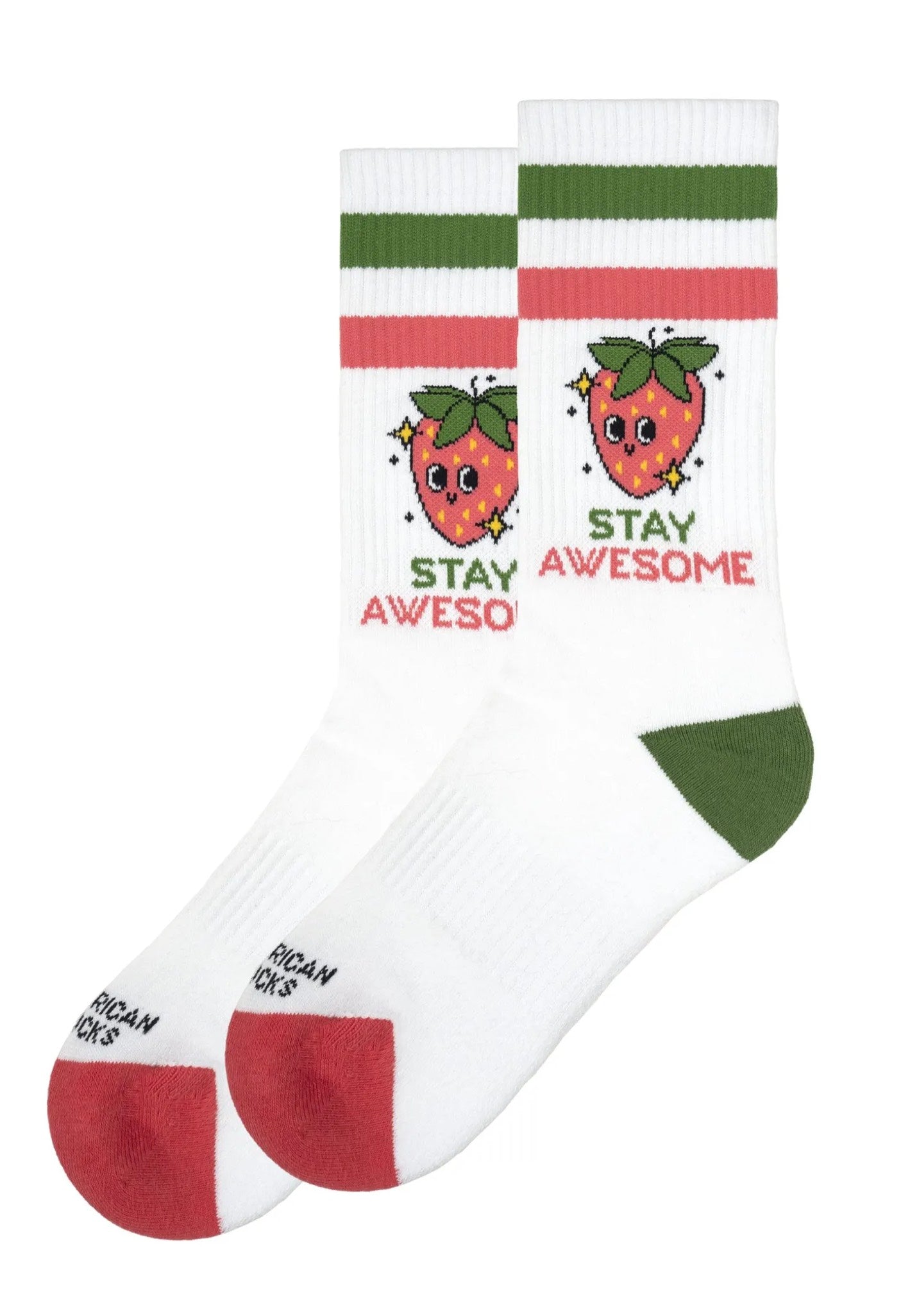 American Socks - Stay Awesome Mid High - Socks | Neutral-Image