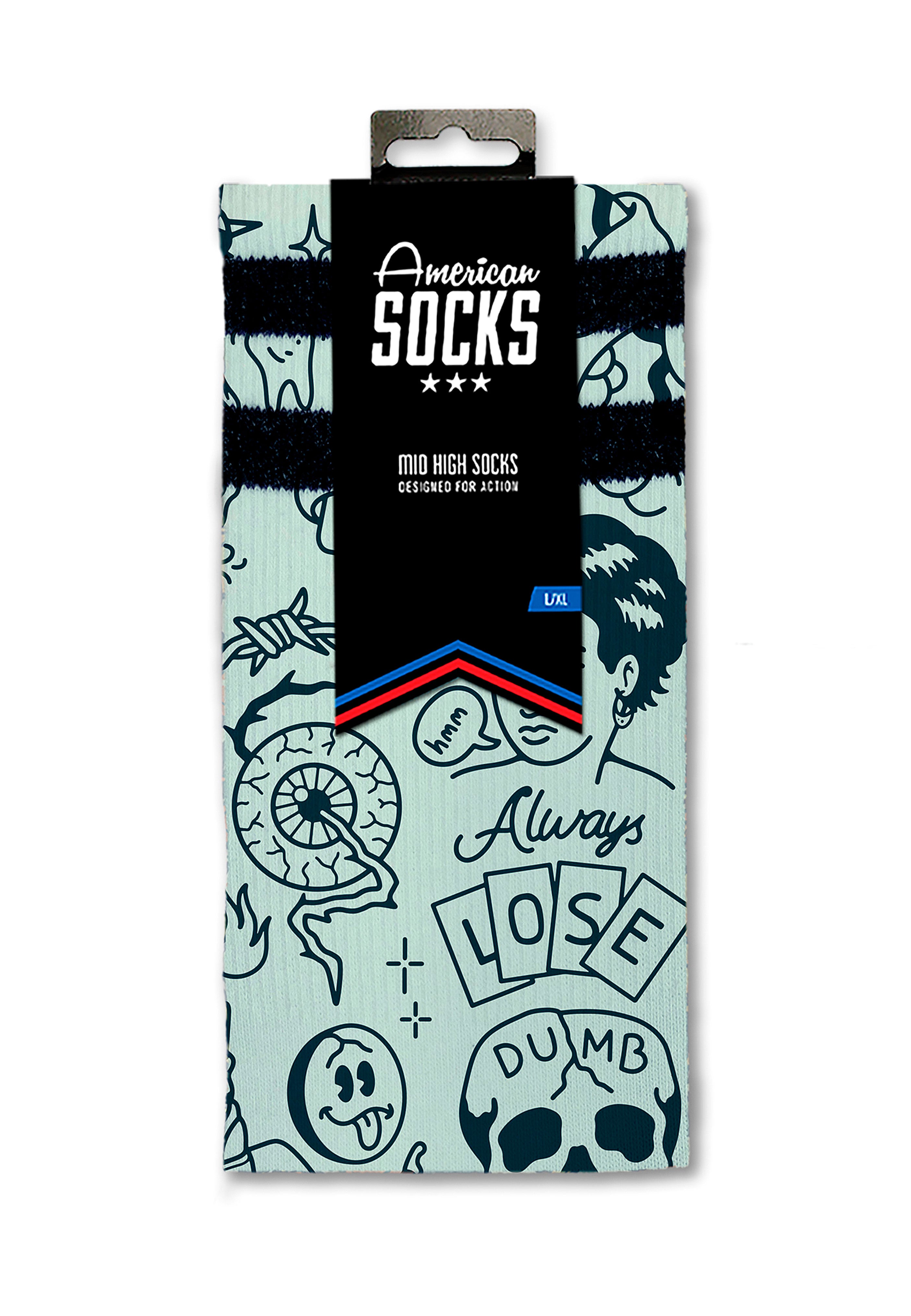 American Socks - FOMO Mid High - Socks | Neutral-Image