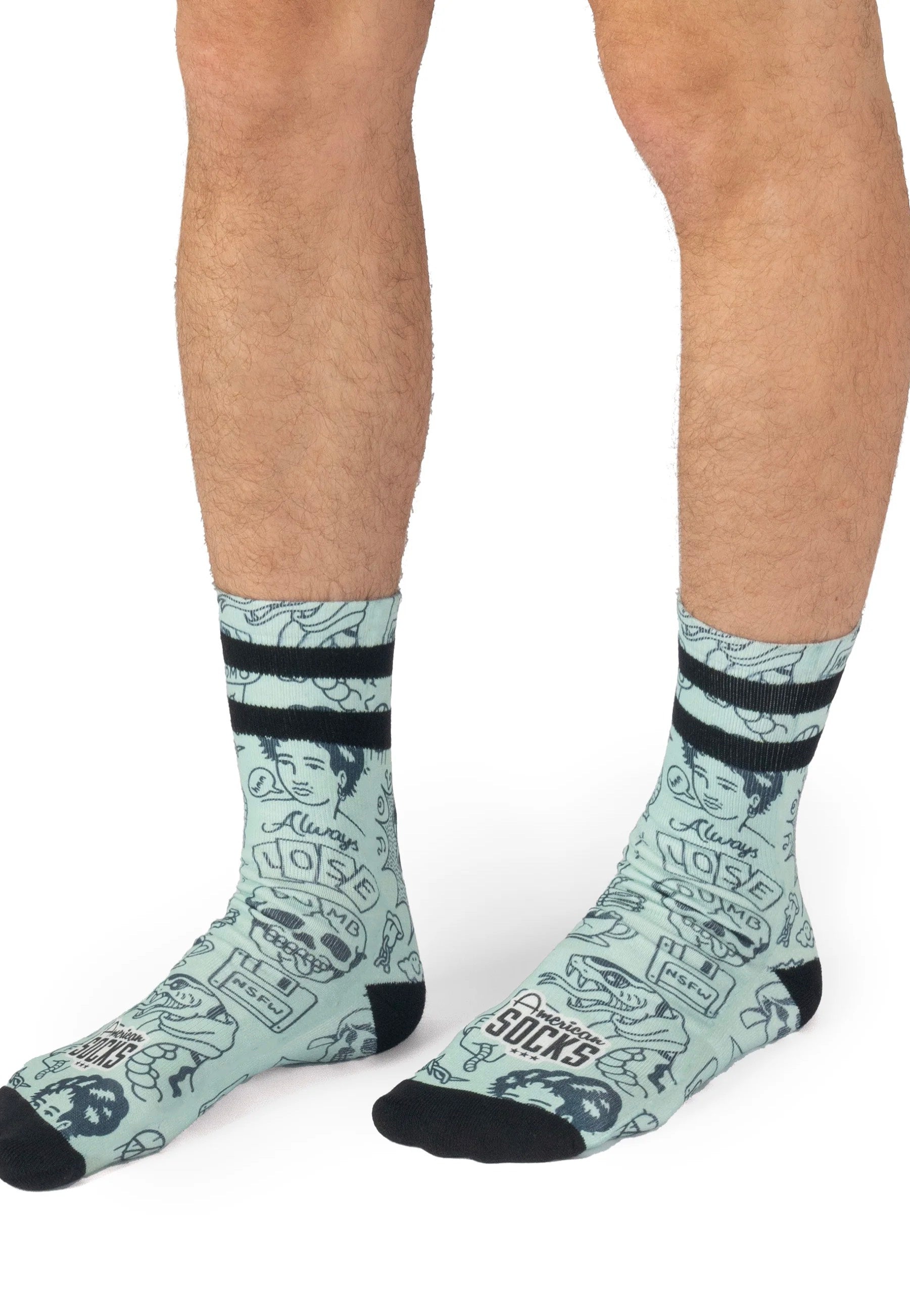 American Socks - FOMO Mid High - Socks | Neutral-Image