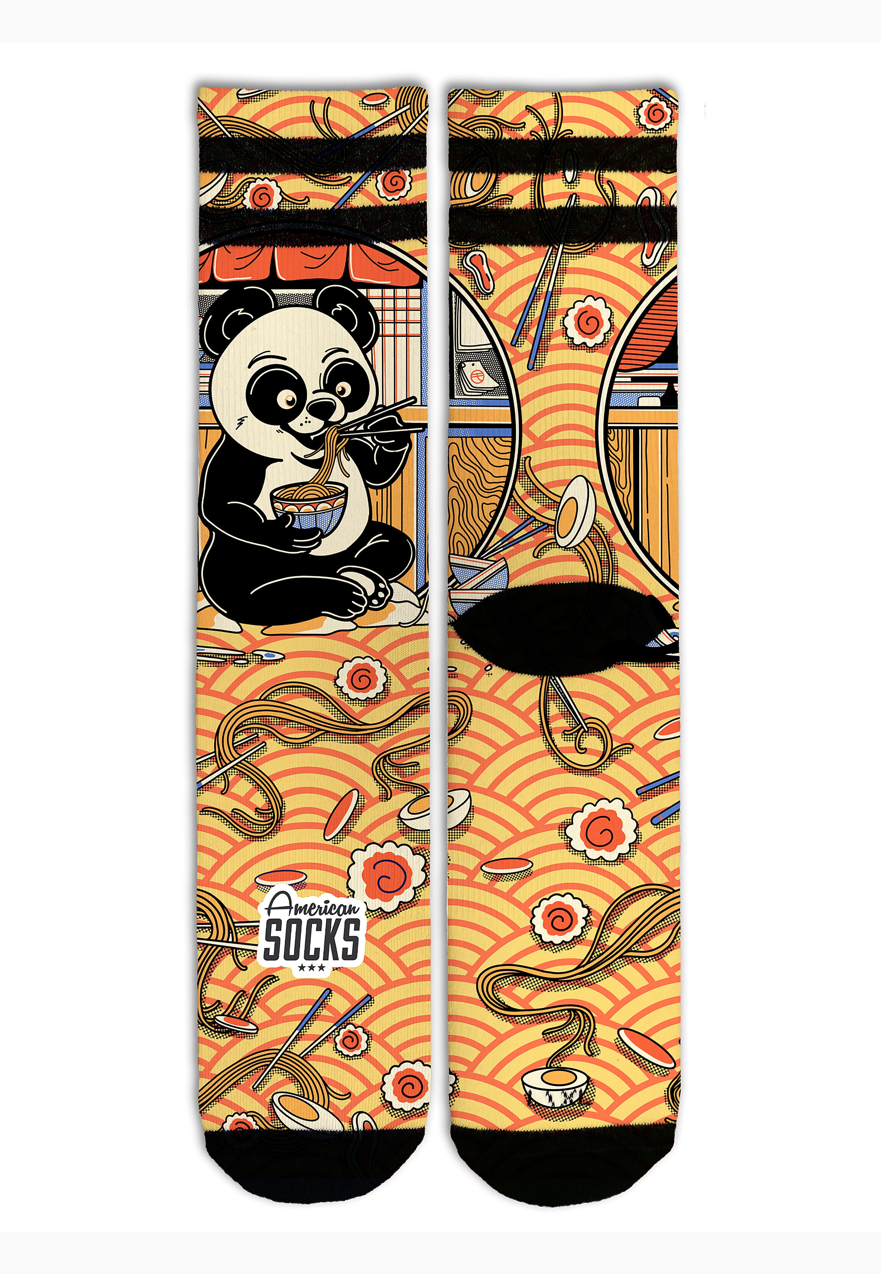 American Socks - Panda Mid High - Socks | Neutral-Image