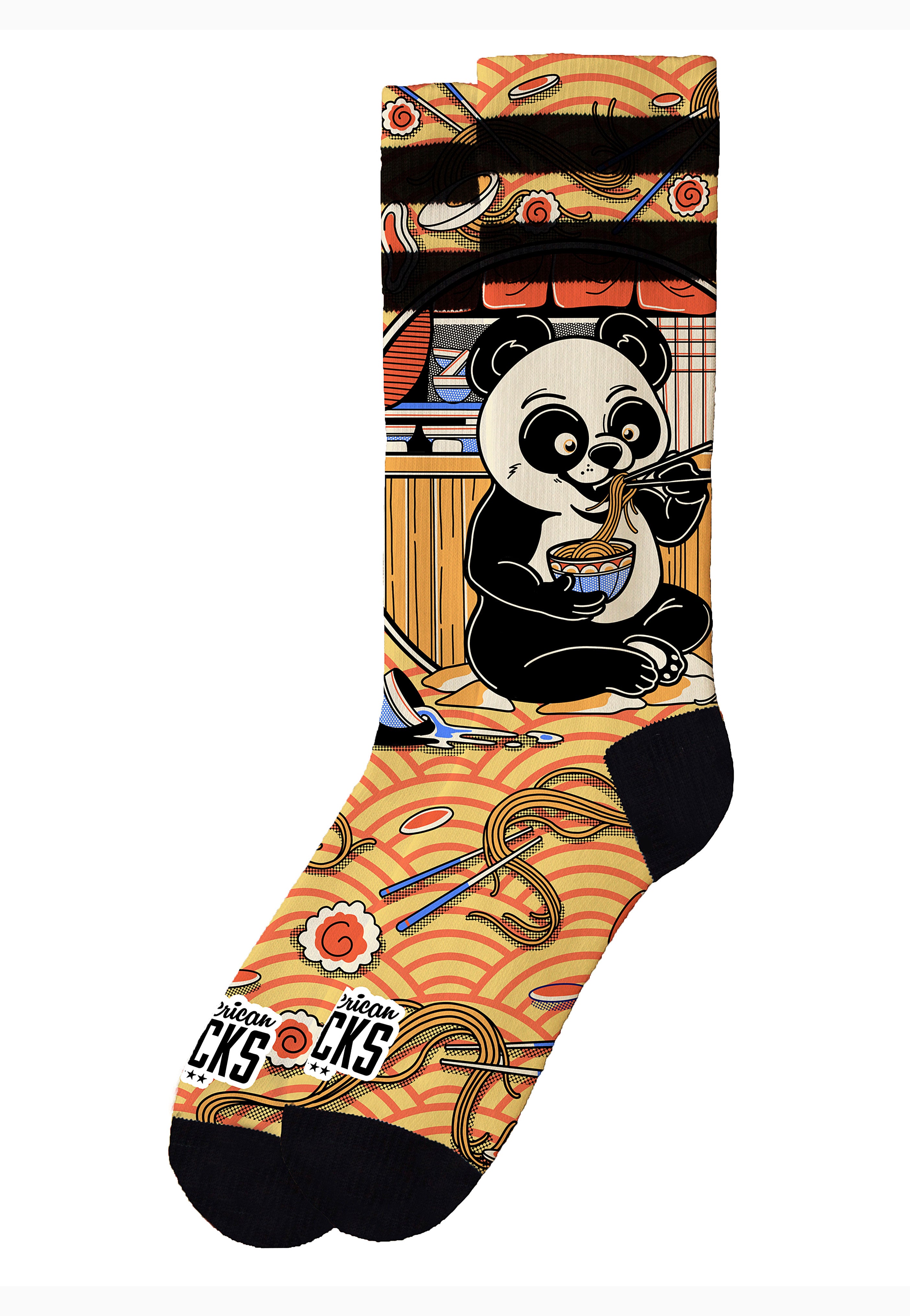 American Socks - Panda Mid High - Socks | Neutral-Image