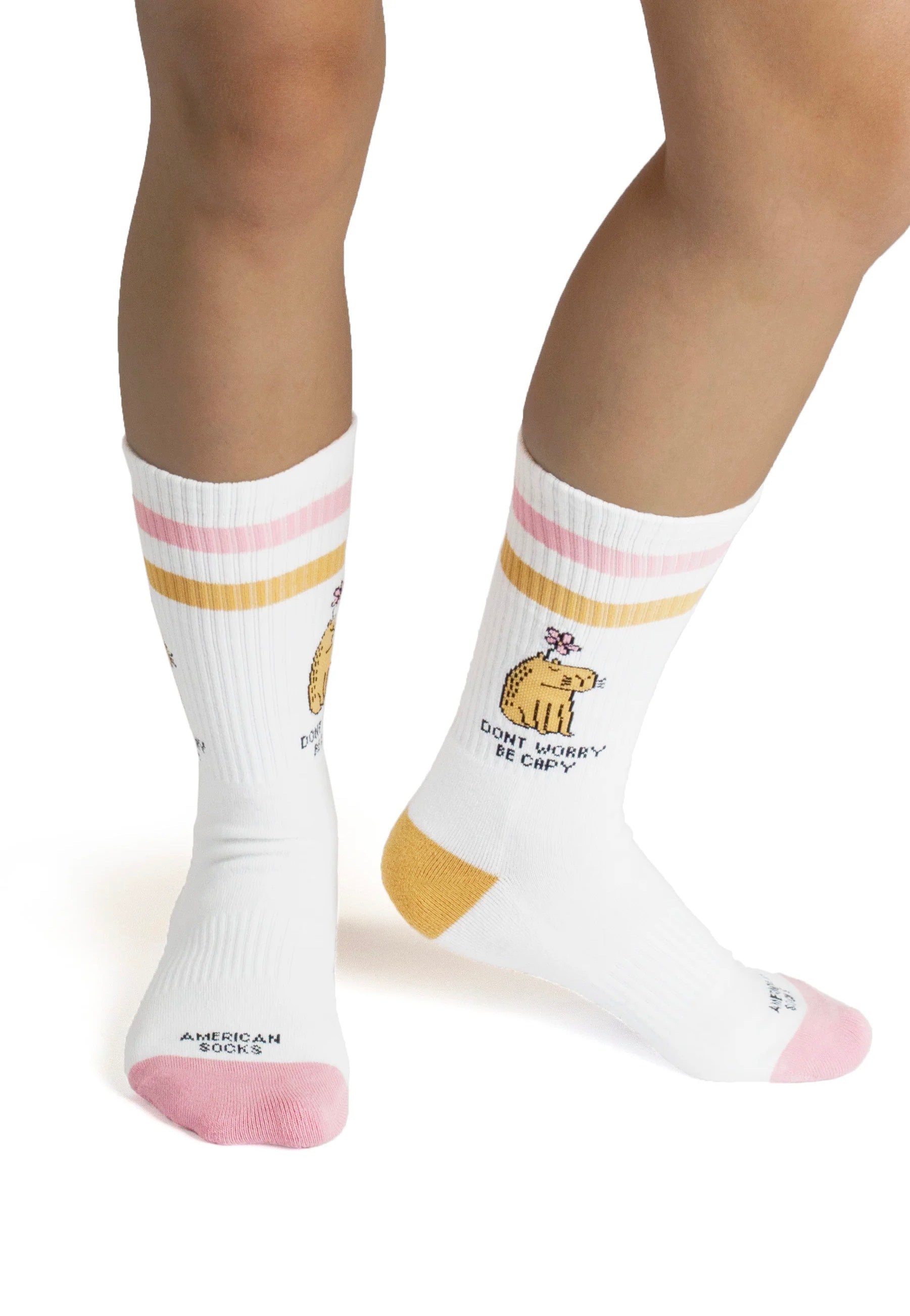 American Socks - Be Capy Mid High - Socks | Neutral-Image