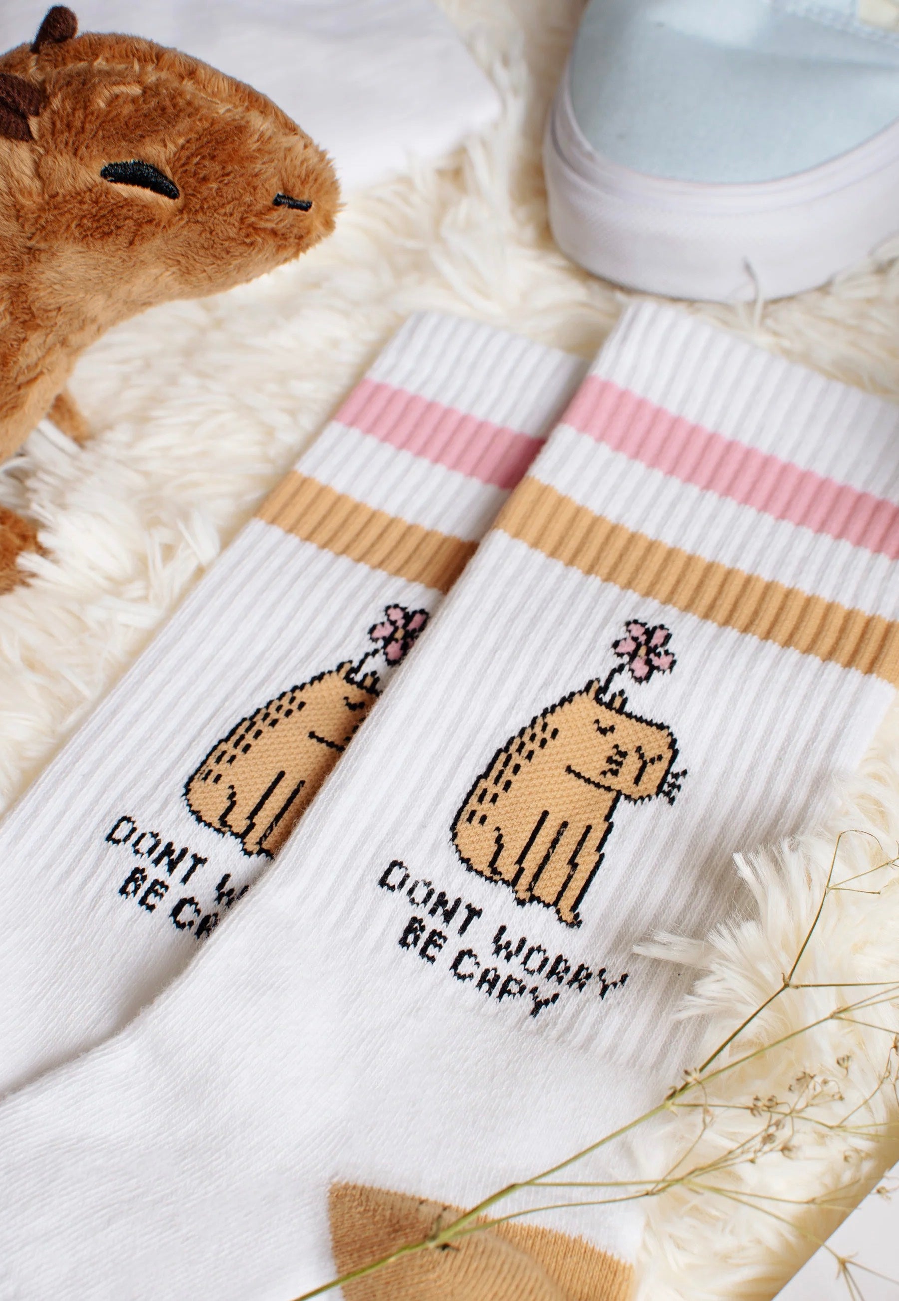 American Socks - Be Capy Mid High - Socks | Neutral-Image