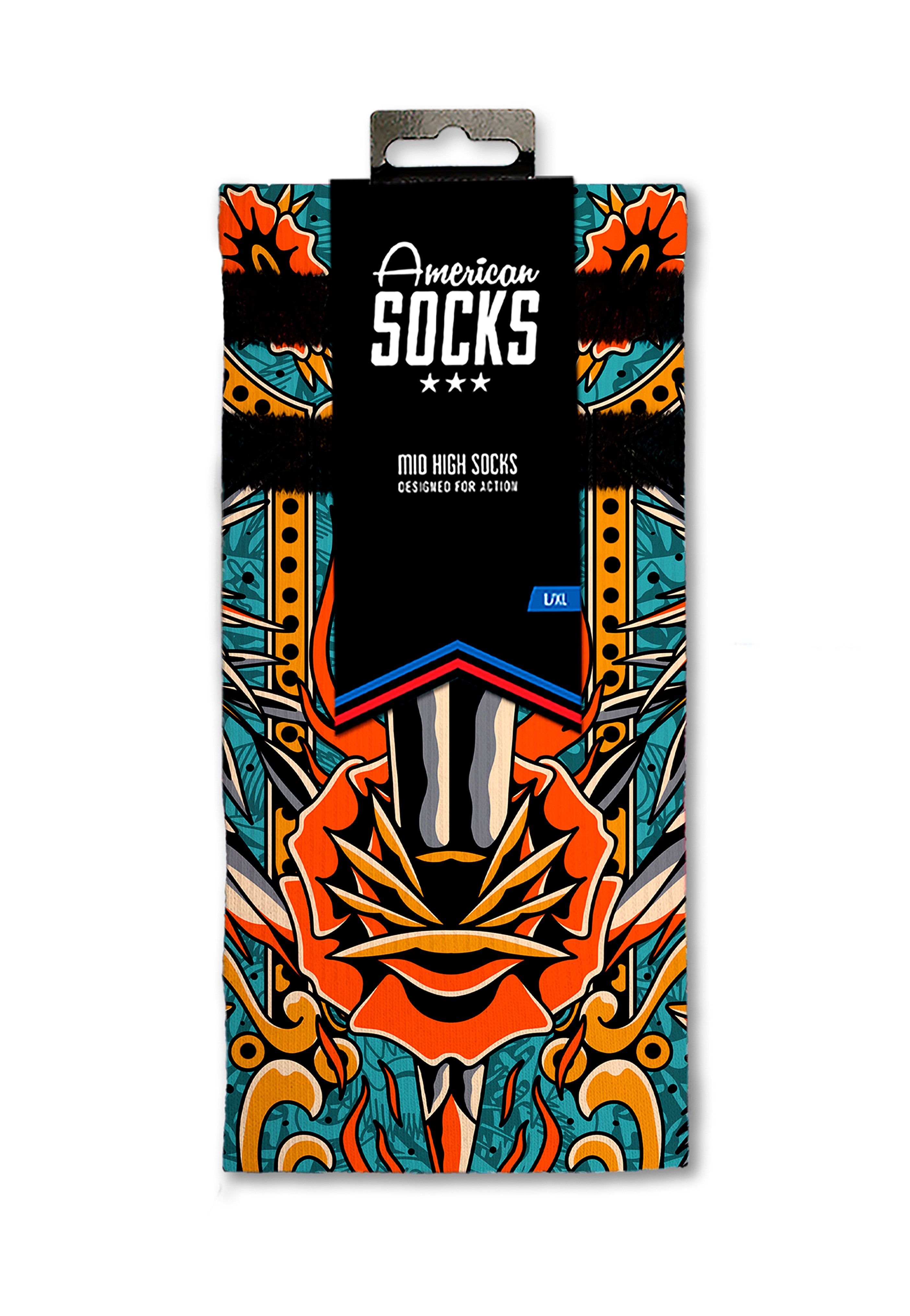 American Socks - Dagger Mid High - Socks | Neutral-Image