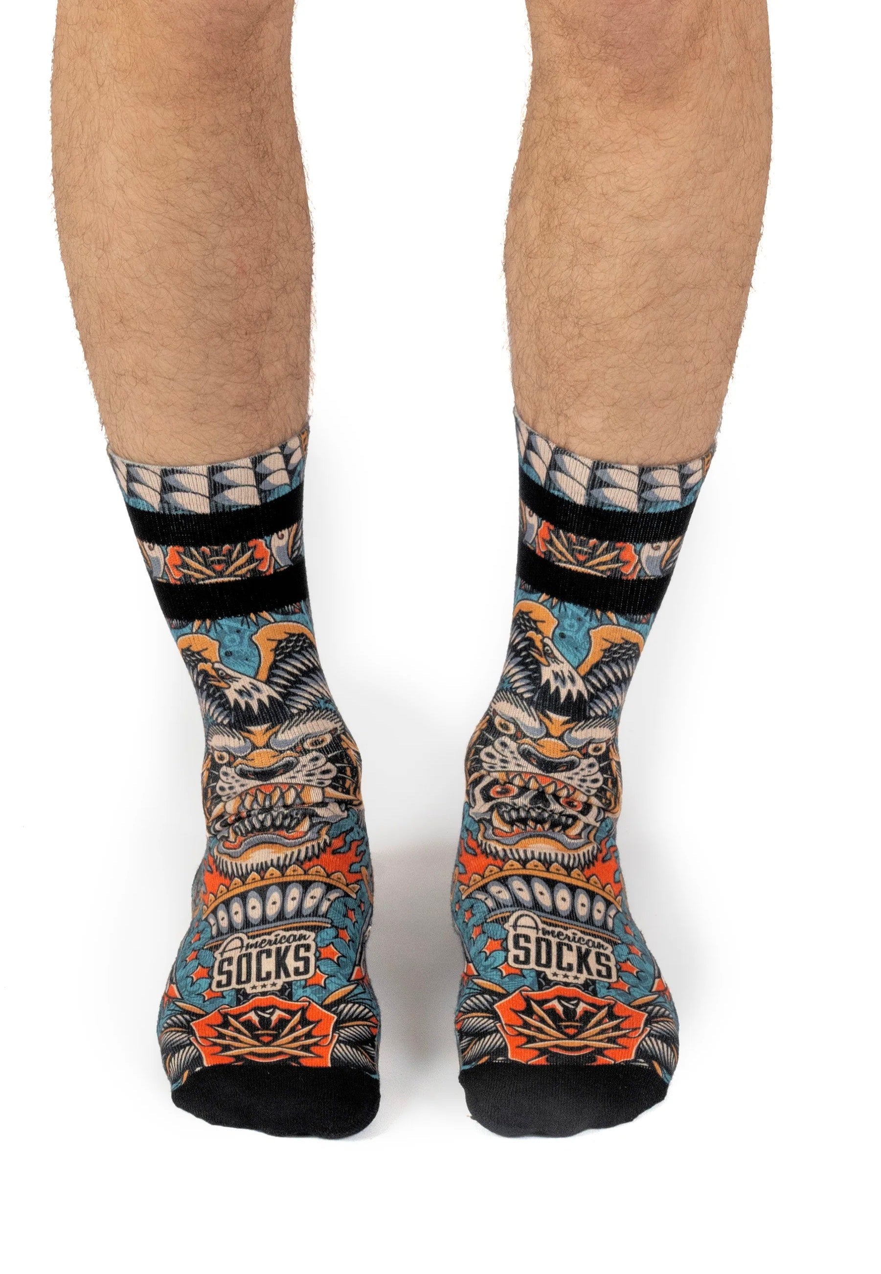 American Socks - Dagger Mid High - Socks | Neutral-Image