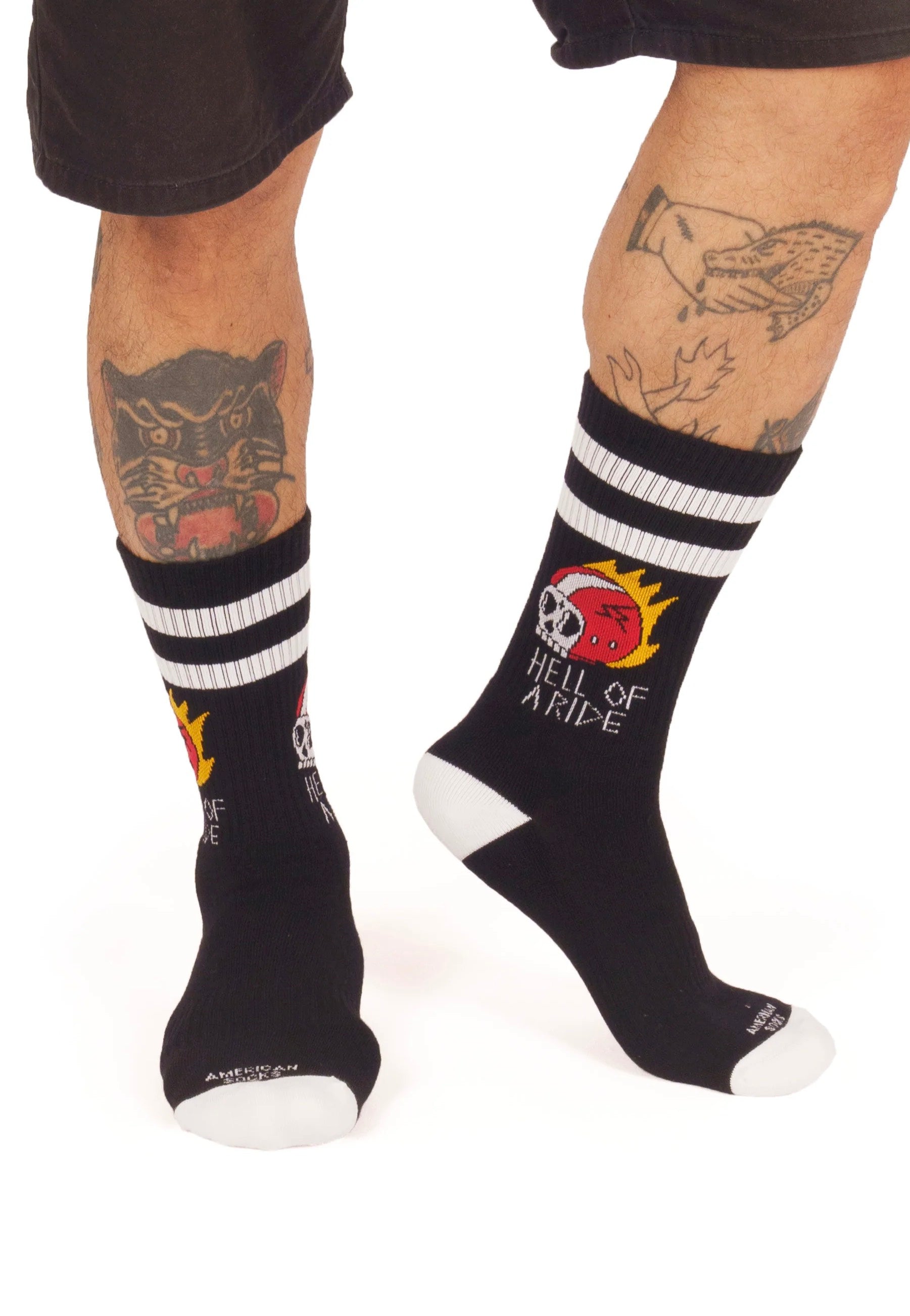 American Socks - Hell Of A Ride Mid High - Socks | Neutral-Image