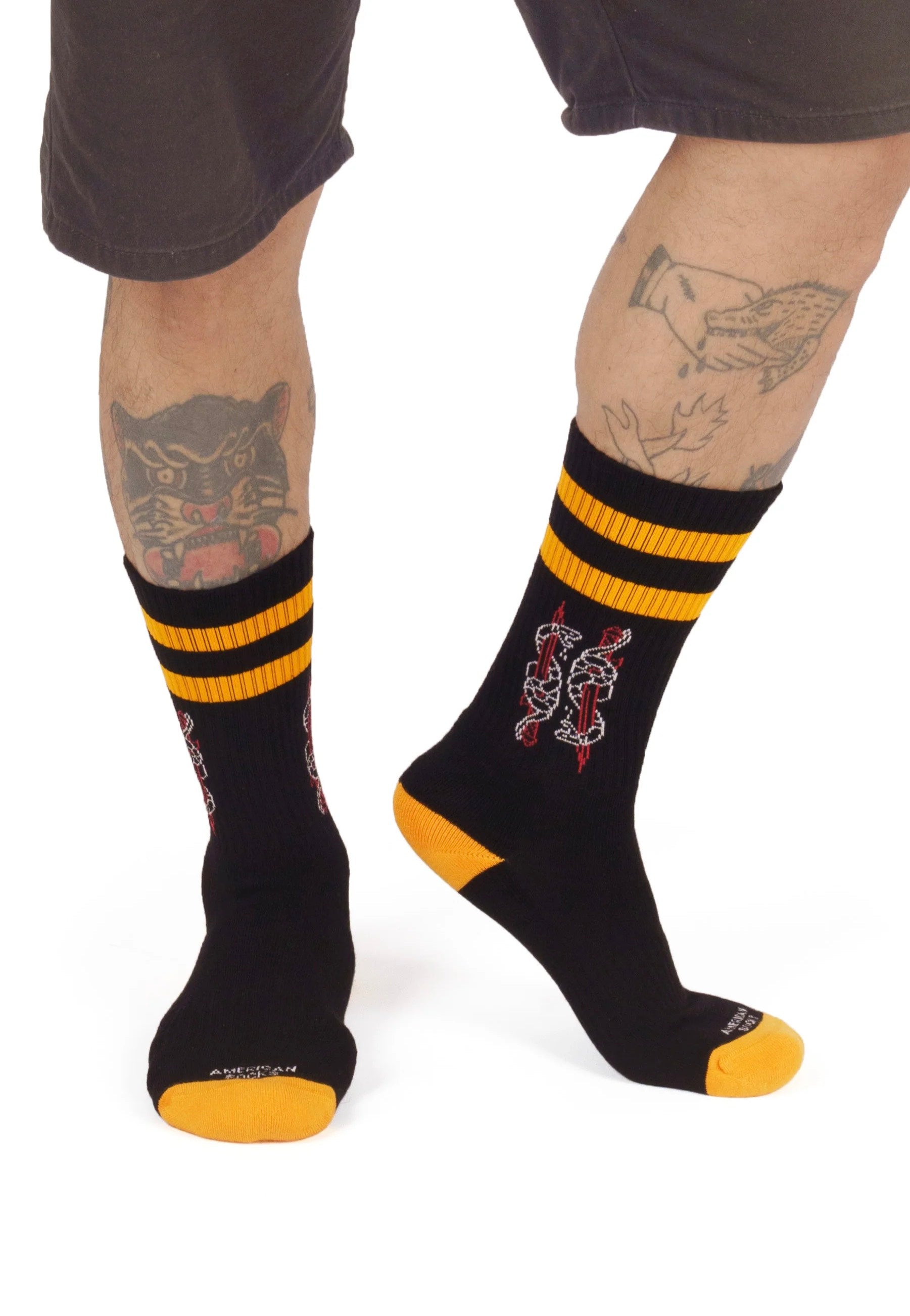 American Socks - Serpent Mid High - Socks | Neutral-Image