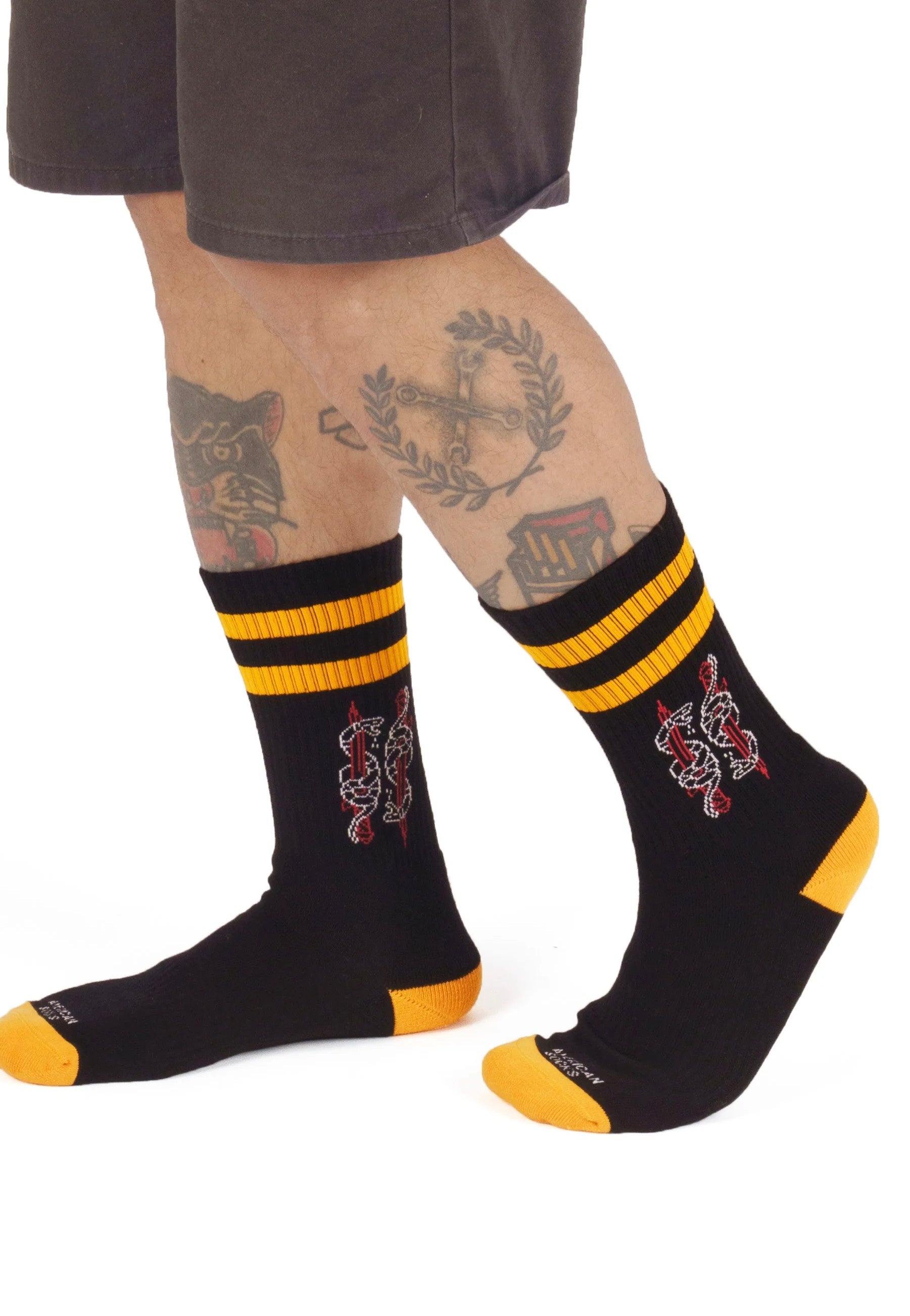 American Socks - Serpent Mid High - Socks | Neutral-Image