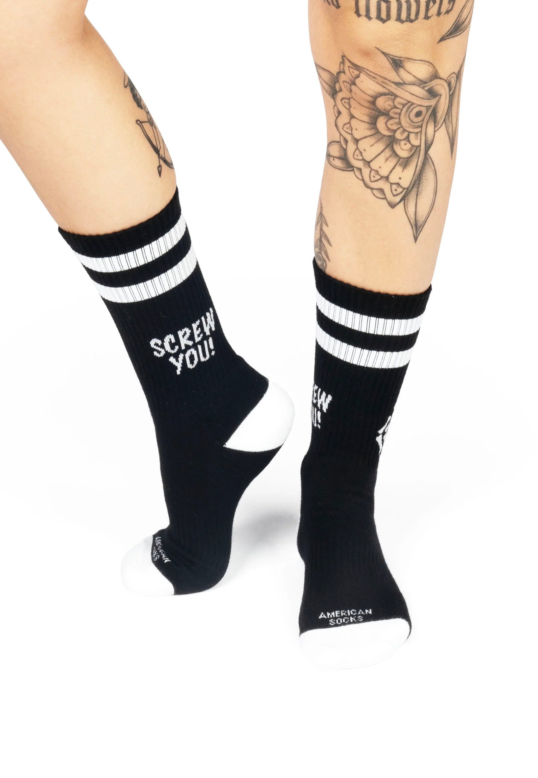 American Socks - Screw You Mid High - Socks | Neutral-Image