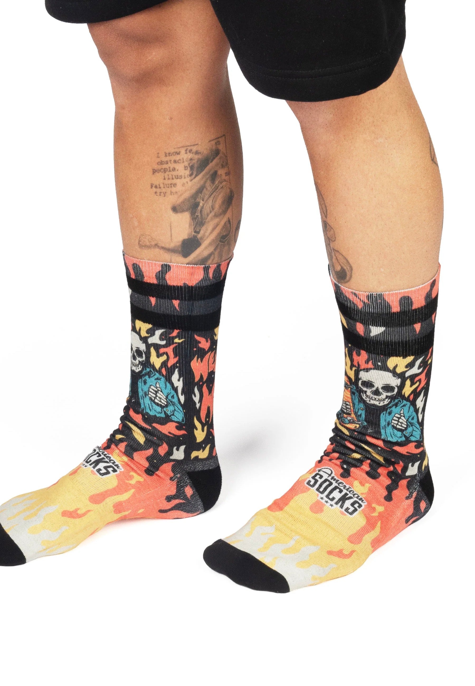 American Socks - Welcome To Hell Mid High - Socks | Neutral-Image