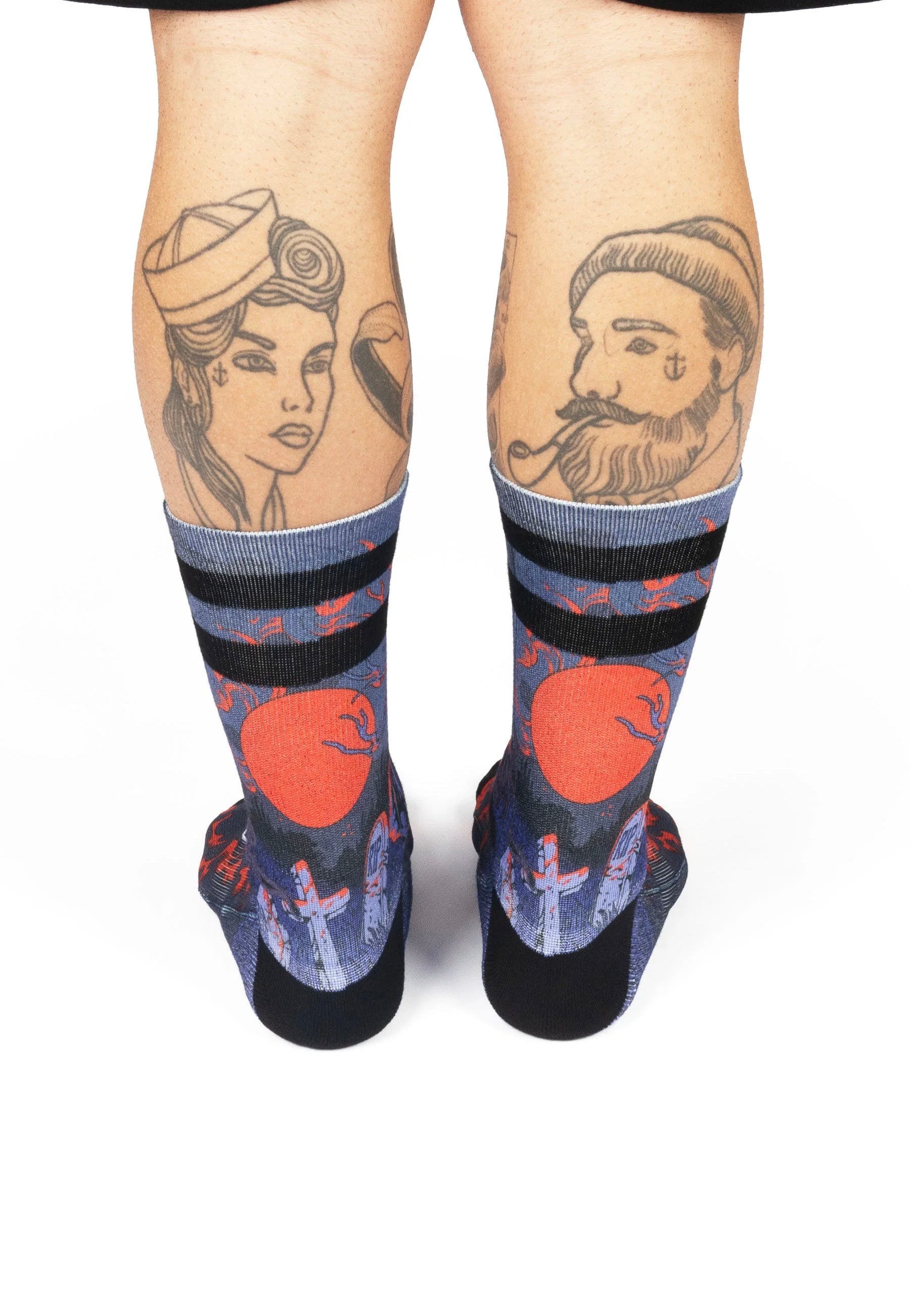 American Socks - Reaper Mid High Black - Socks | Neutral-Image