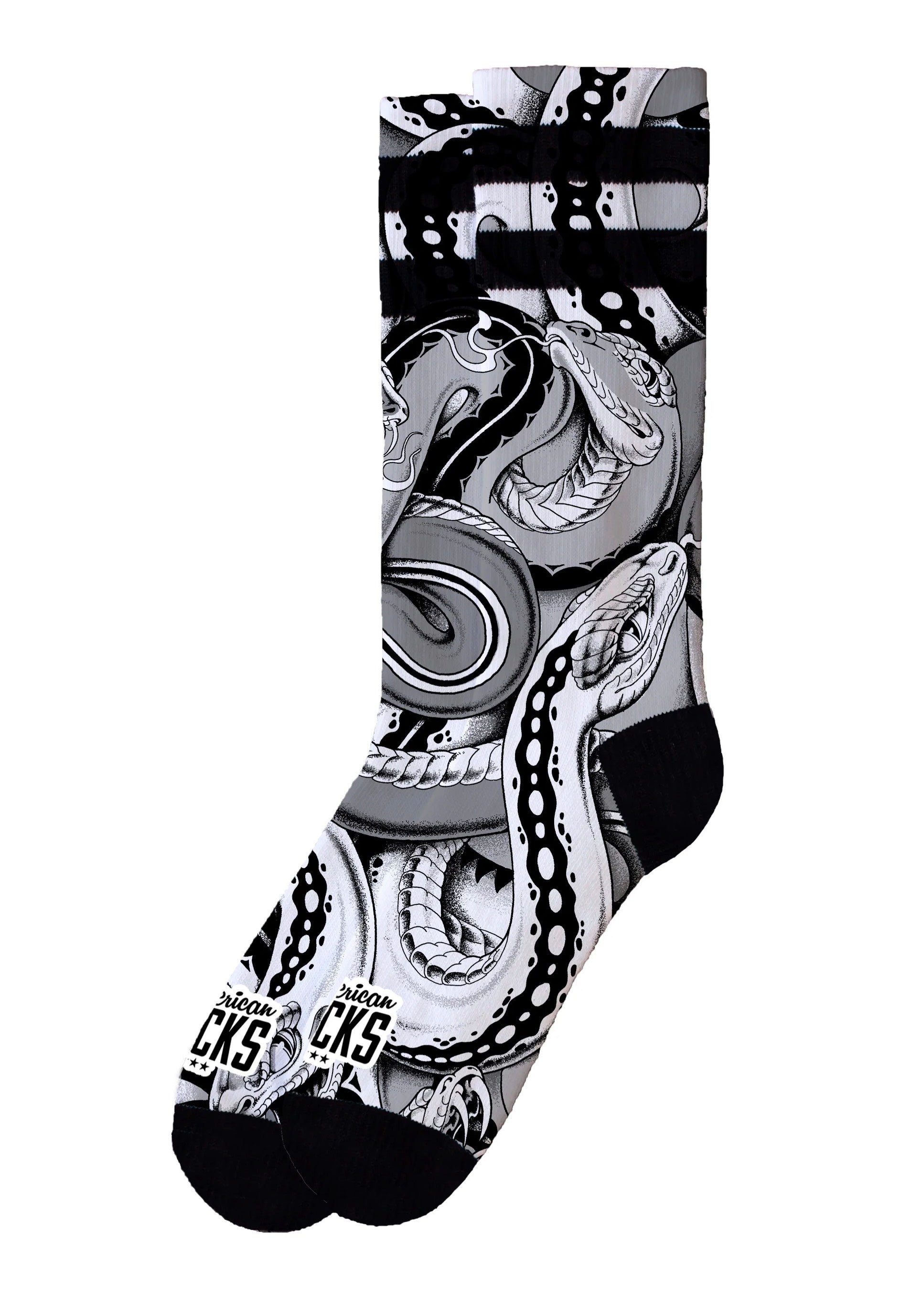 American Socks - Python Mid High - Socks | Neutral-Image