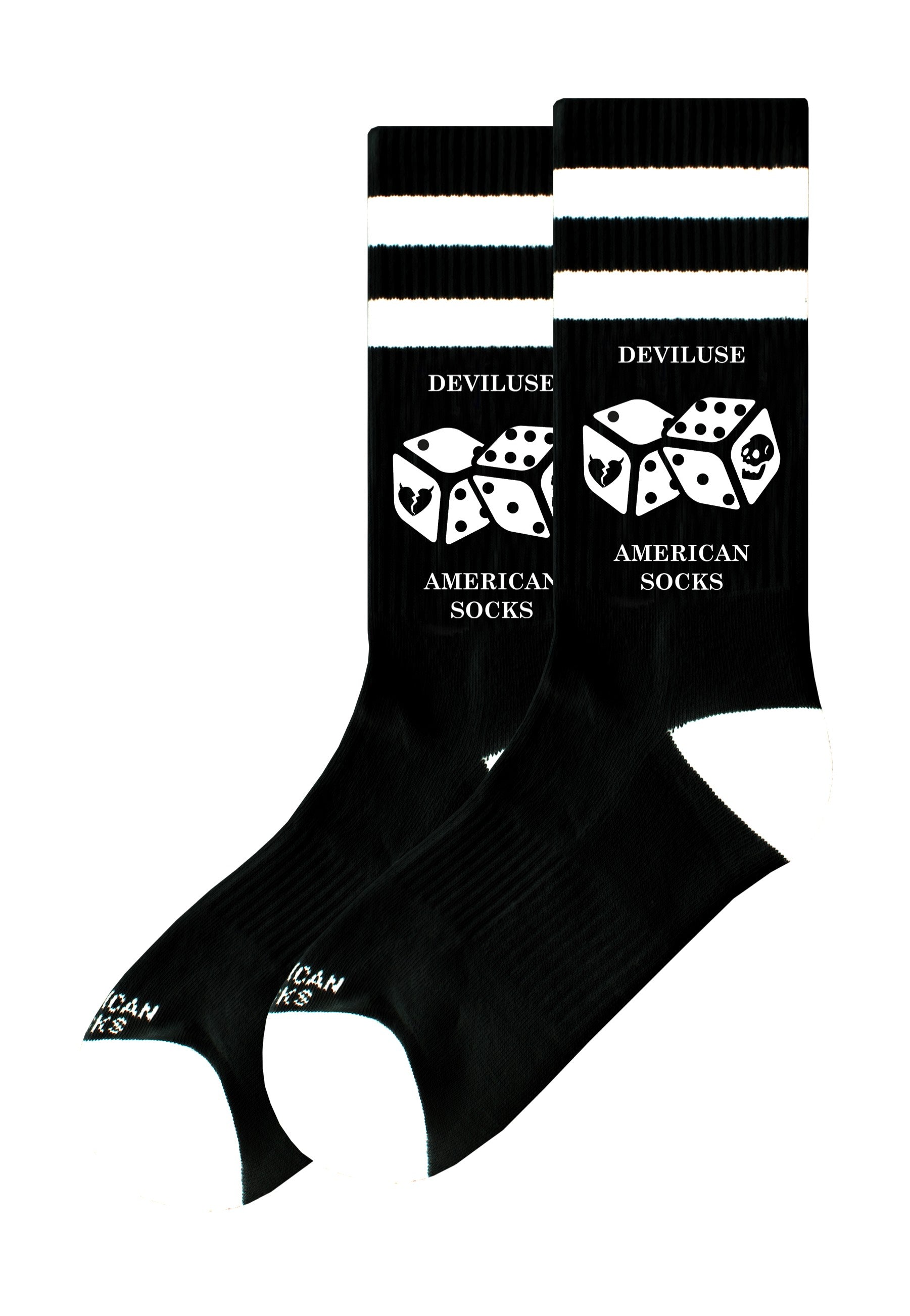 American Socks - Good Luck Mid High Black - Socks | Neutral-Image