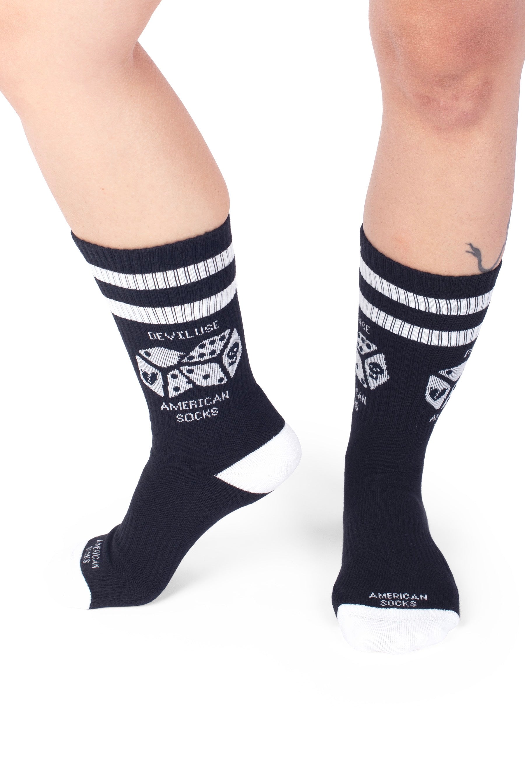 American Socks - Good Luck Mid High Black - Socks | Neutral-Image