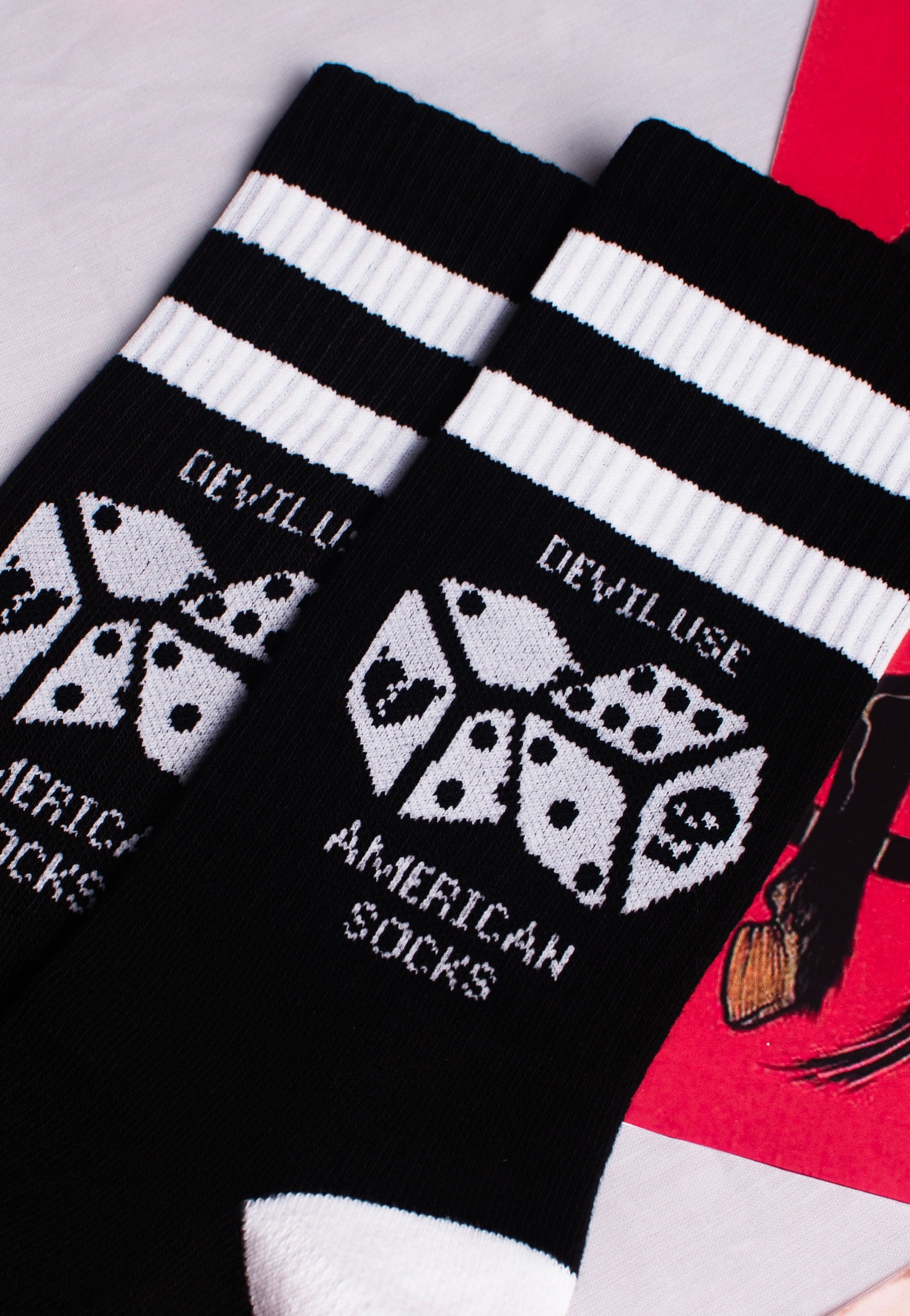 American Socks - Good Luck Mid High Black - Socks | Neutral-Image