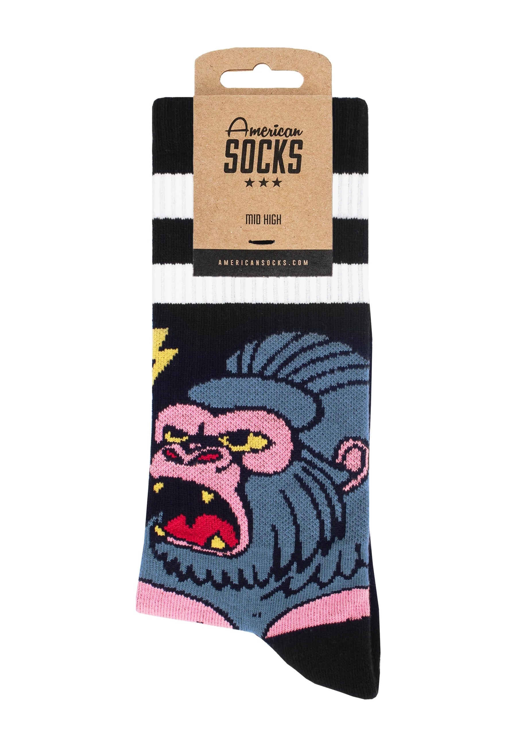 American Socks - Jungle King Mid High - Socks | Neutral-Image