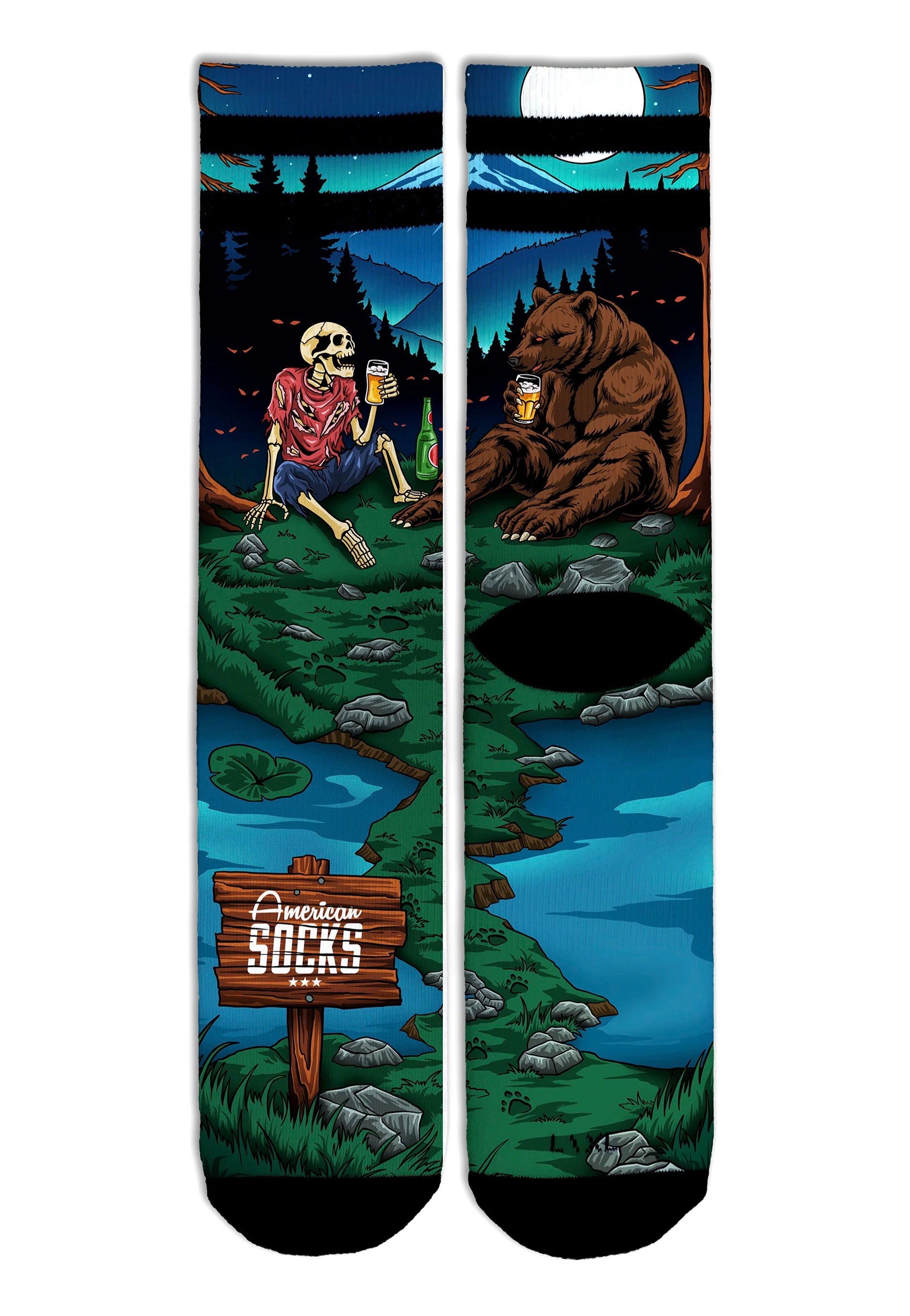 American Socks - Riverbank Pals Mid High - Socks | Neutral-Image