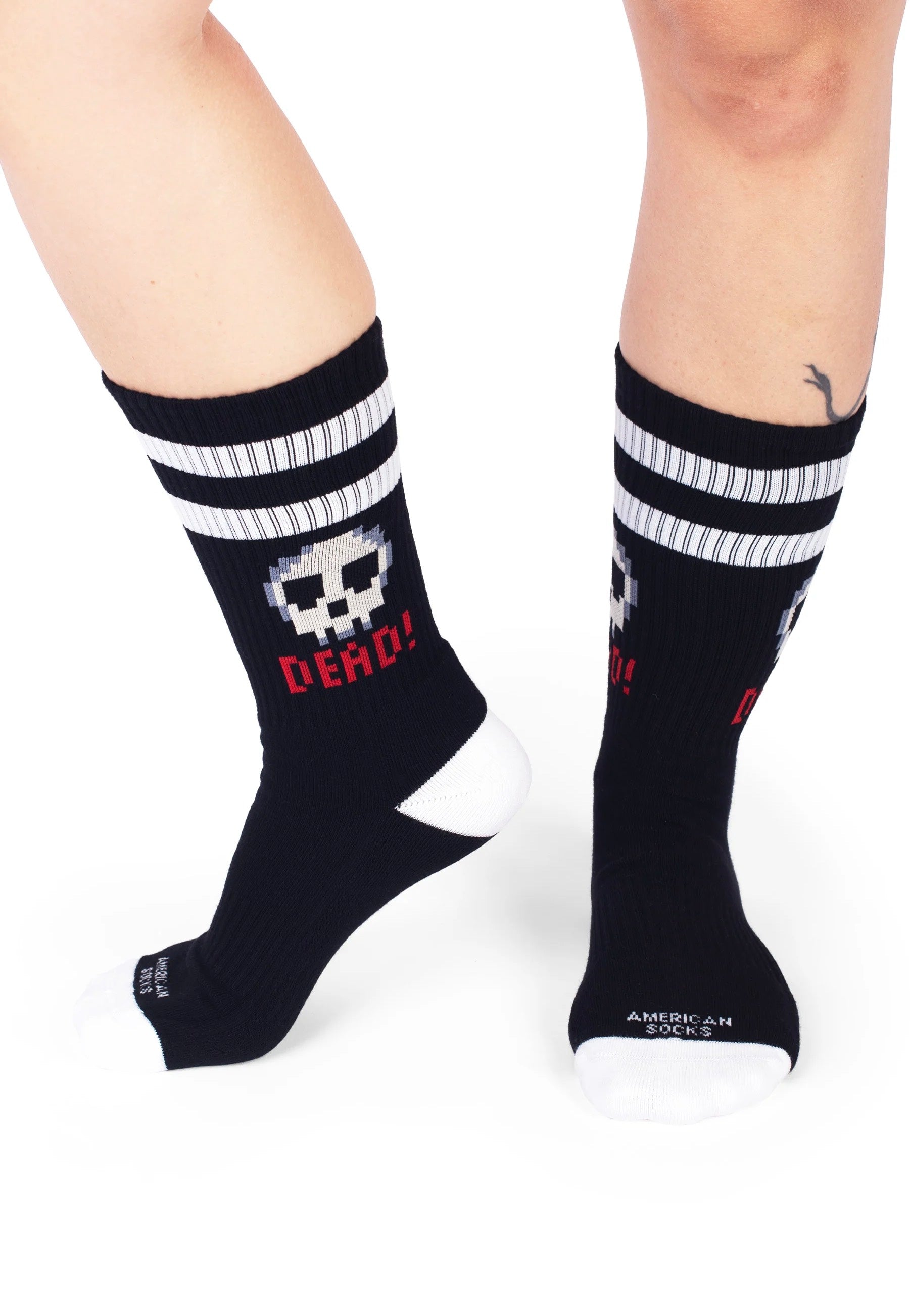 American Socks - Dead Mid High Black - Socks | Neutral-Image