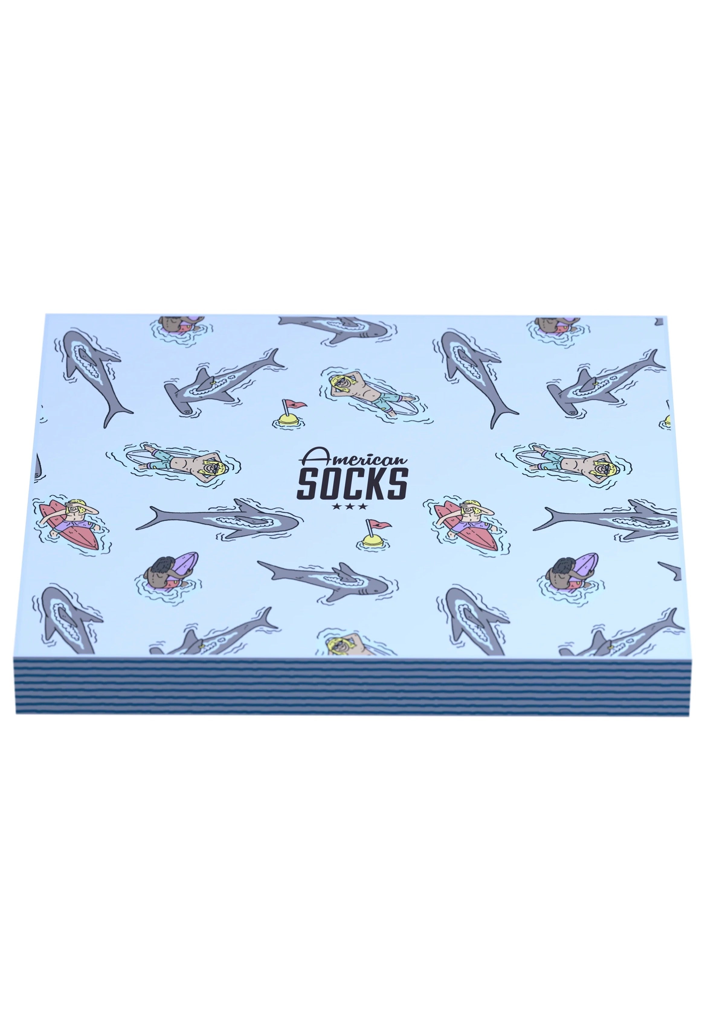 American Socks - Stinky Surfer Socks - Giftbox | Neutral-Image