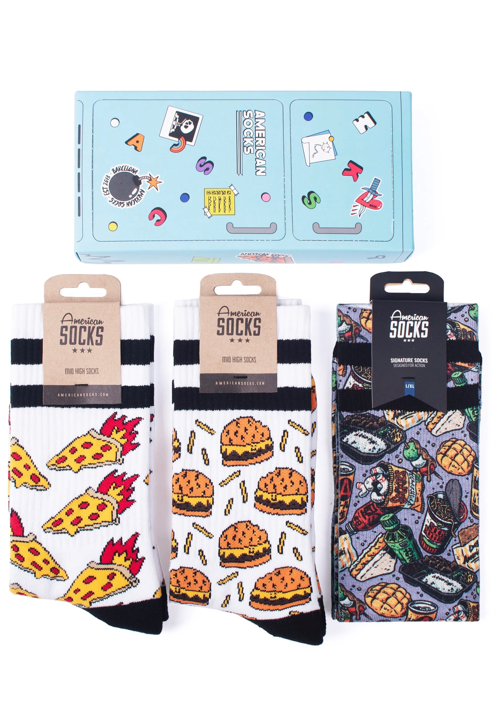 American Socks - Frosty Fridge - Giftbox | Neutral-Image