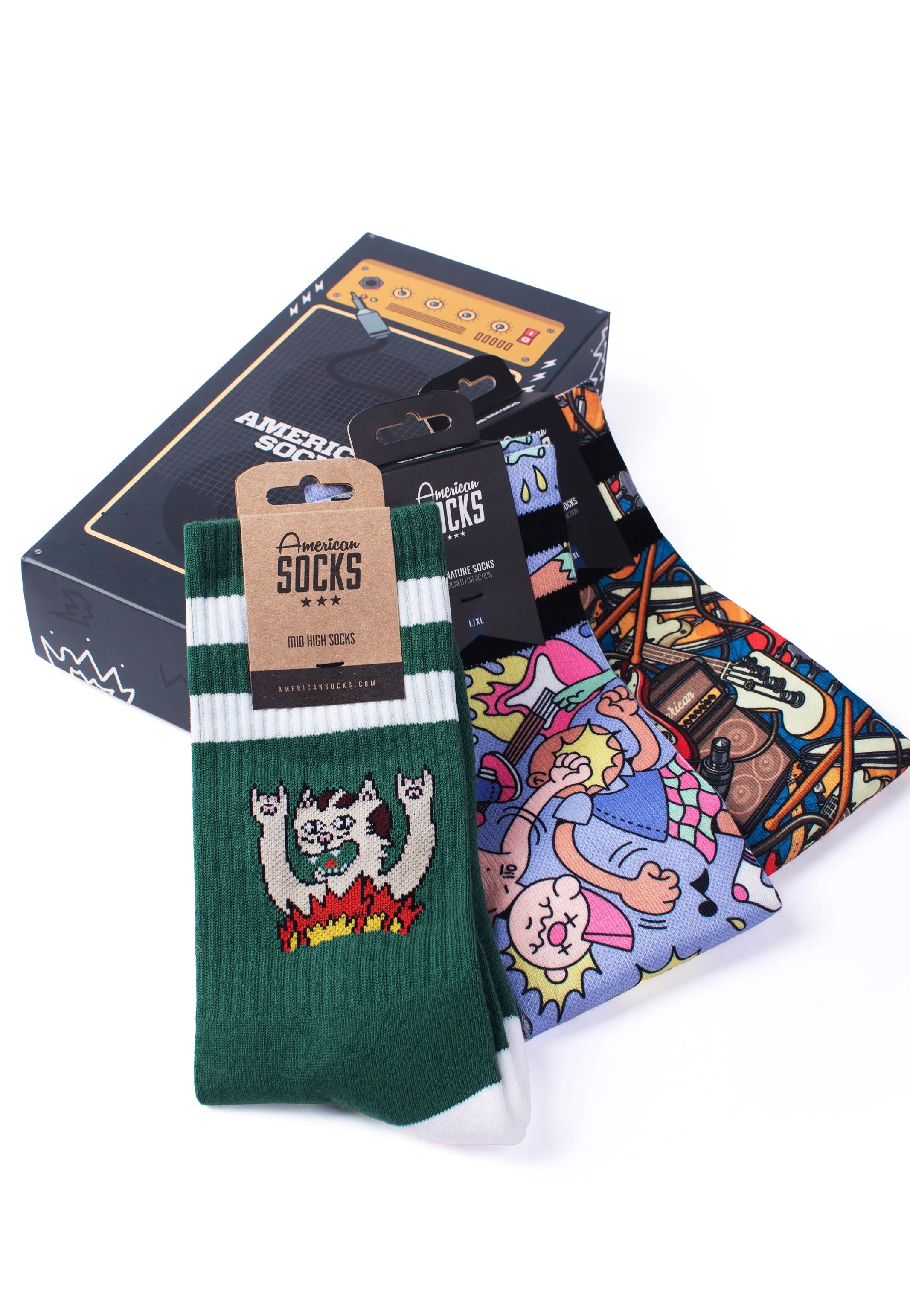 American Socks - AMP - Giftbox | Neutral-Image