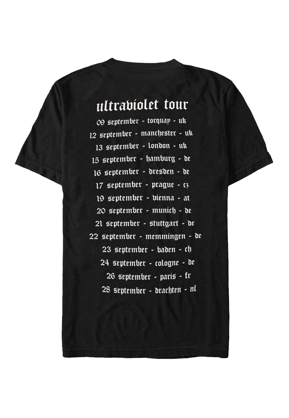 As Everything Unfolds - Ultraviolet Tour - T-Shirt | Neutral-Image