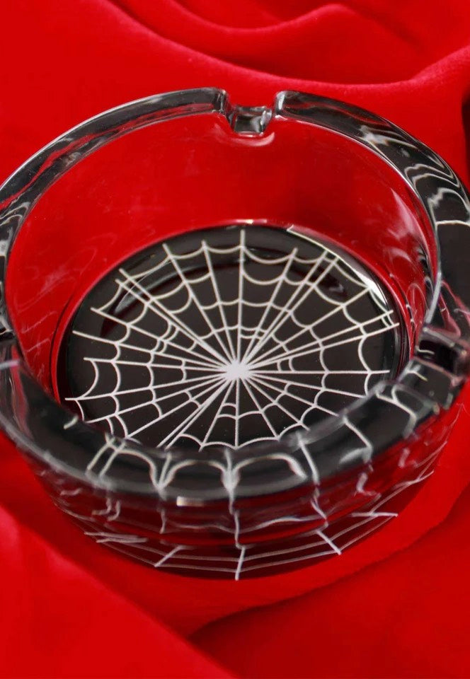 Sourpuss Clothing - Spiderweb - Ashtray | Neutral-Image