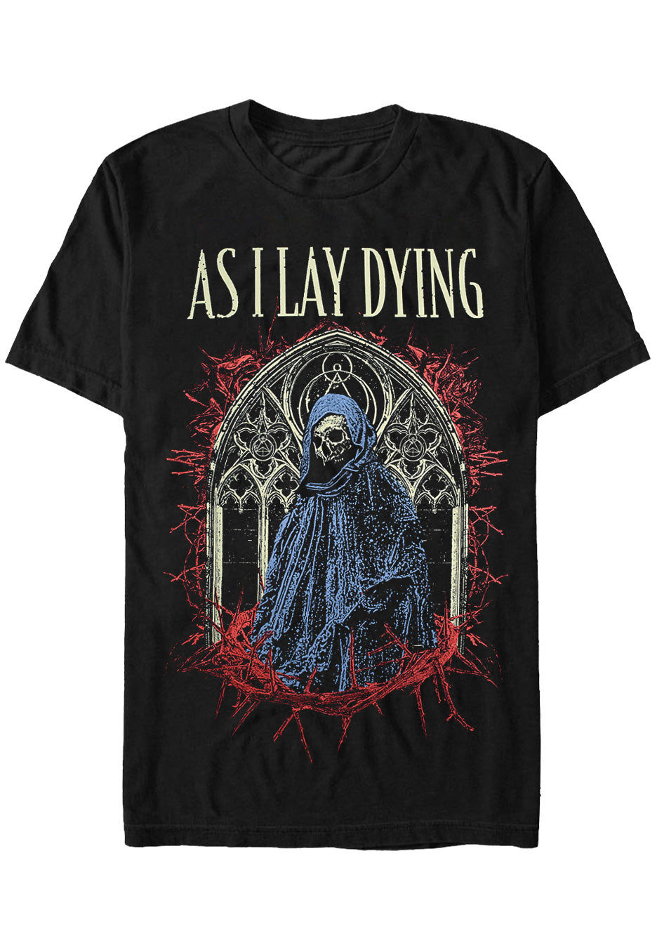 As I Lay Dying - Gothic Skull - T-Shirt | Neutral-Image