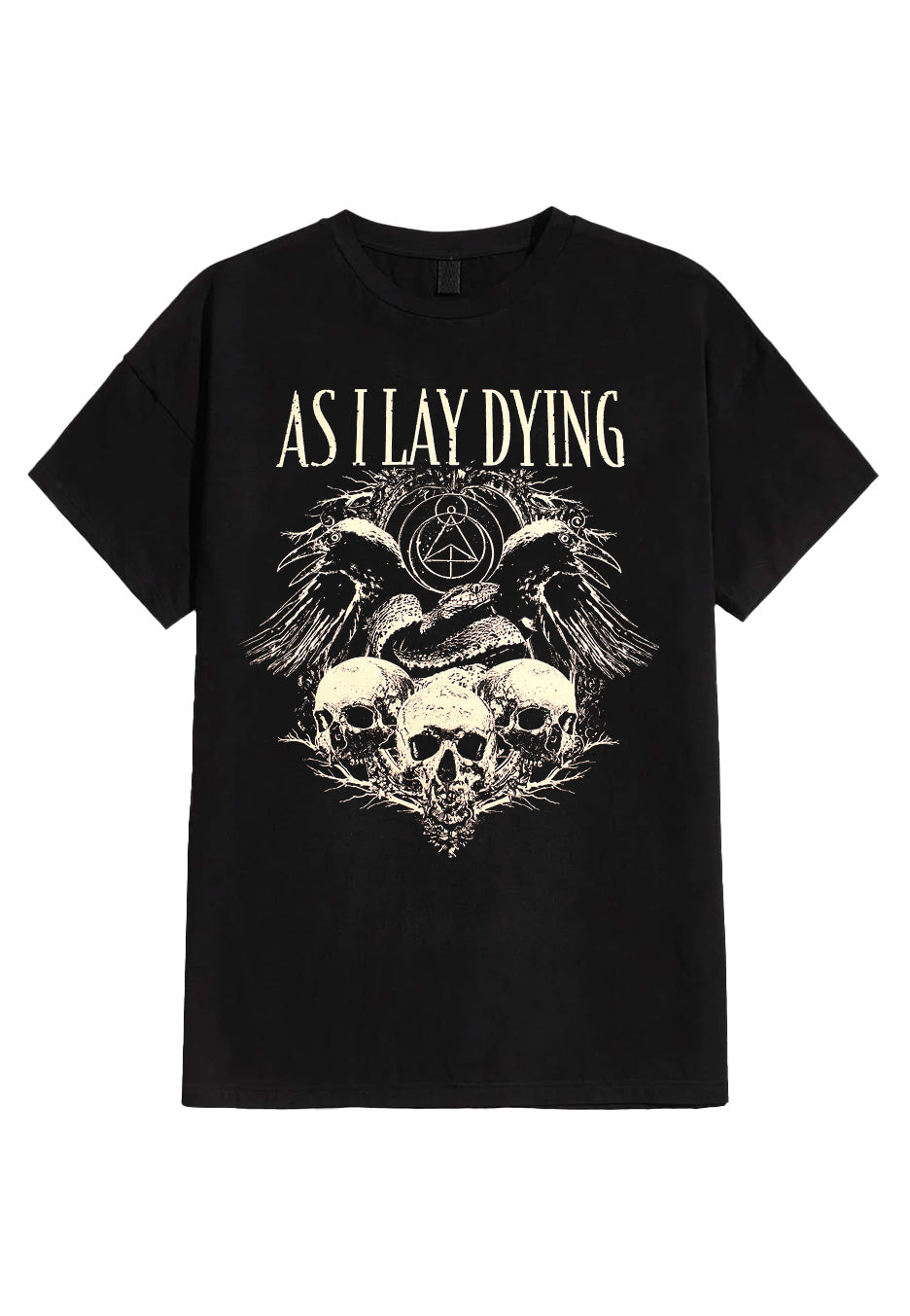 As I Lay Dying - Mirror Ravens - T-Shirt | Neutral-Image