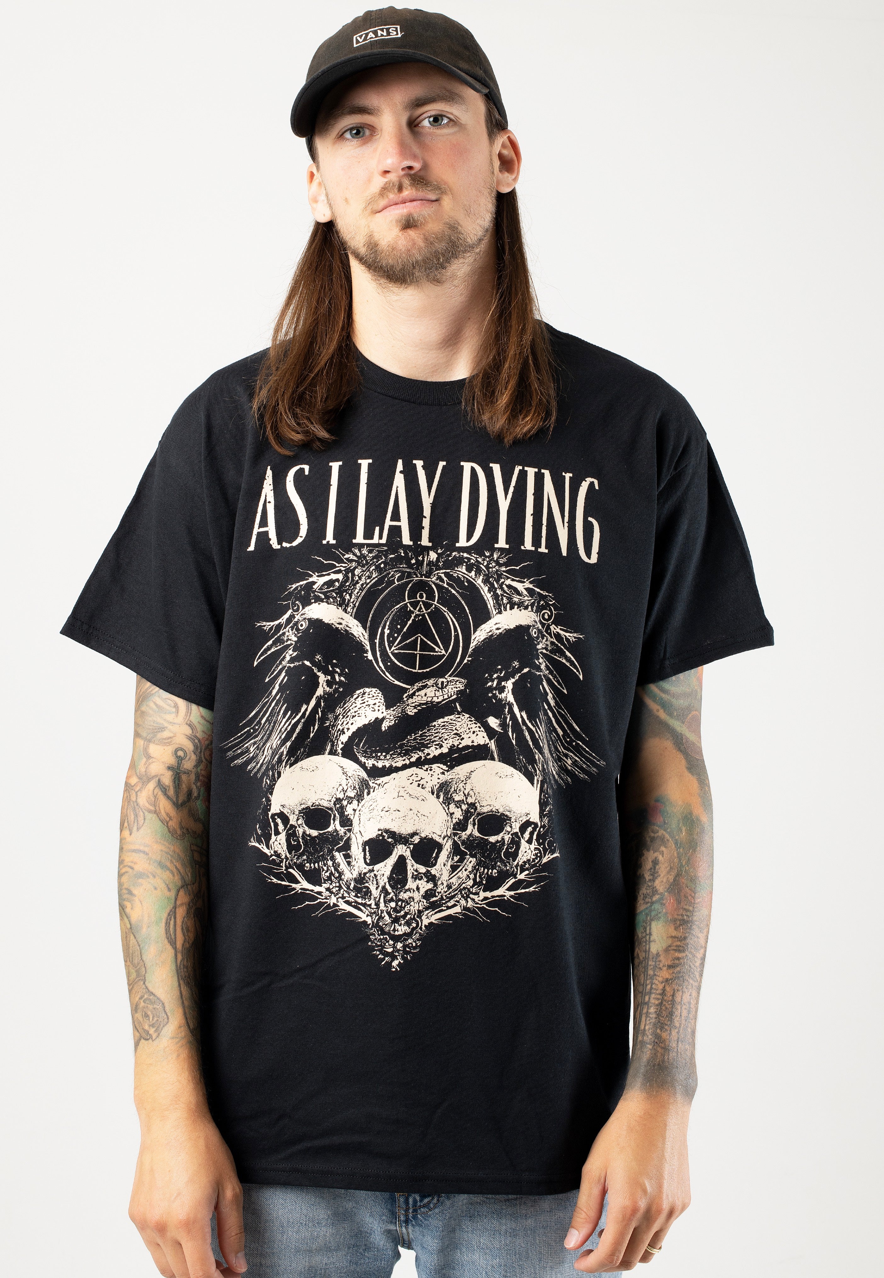 As I Lay Dying - Mirror Ravens - T-Shirt | Men-Image