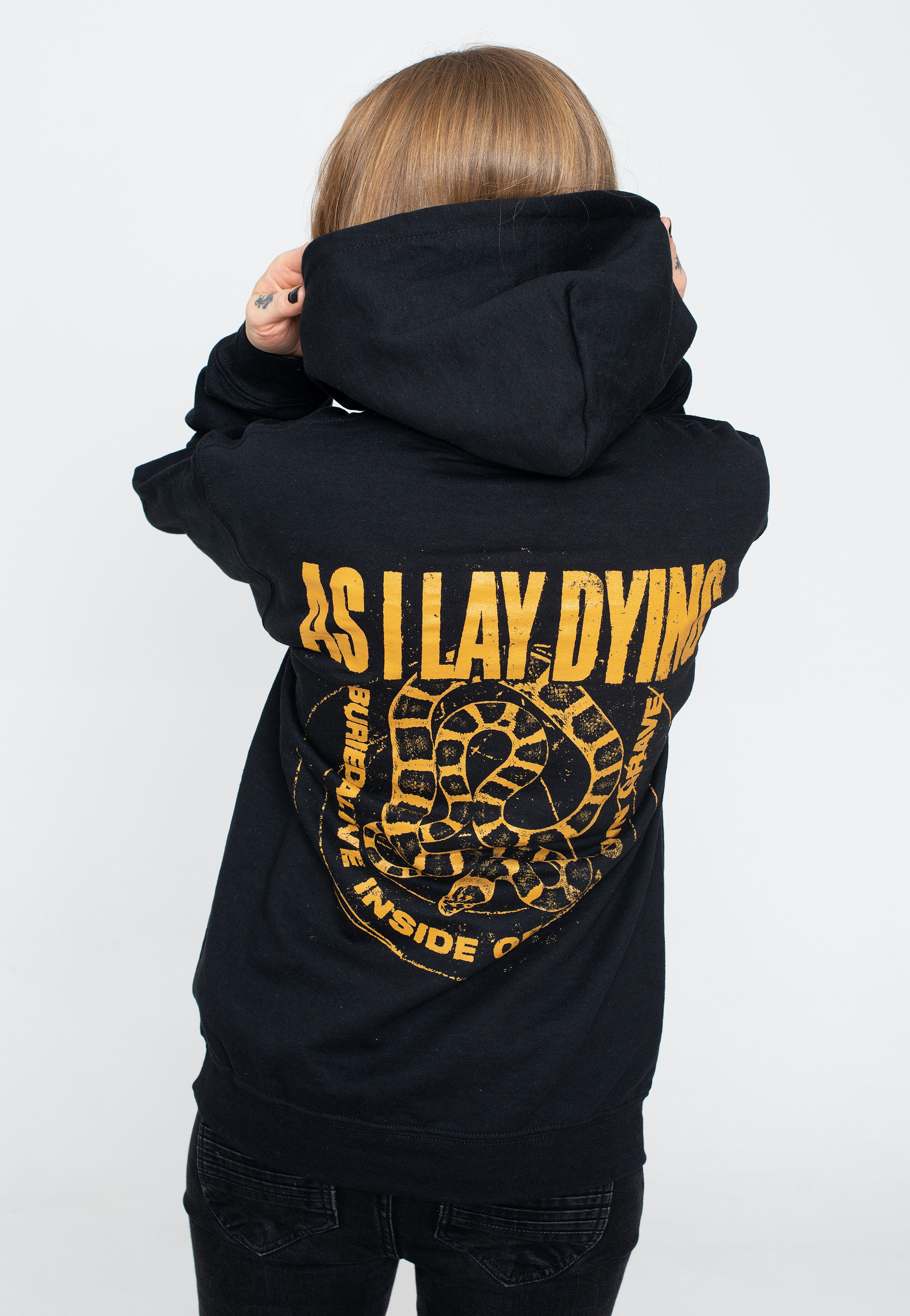 As I Lay Dying - MOG Snake - Hoodie | Women-Image