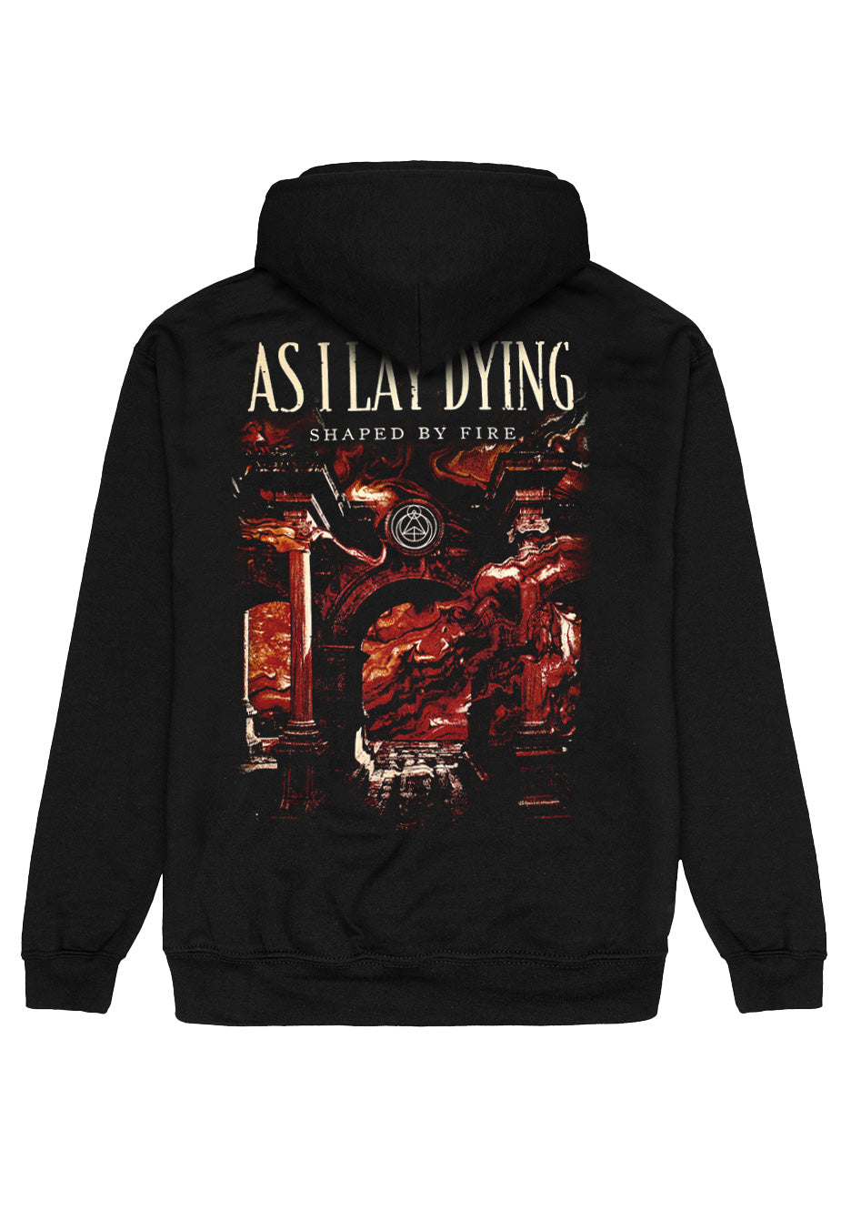 As I Lay Dying - Shaped By Fire Cover - Hoodie | Neutral-Image