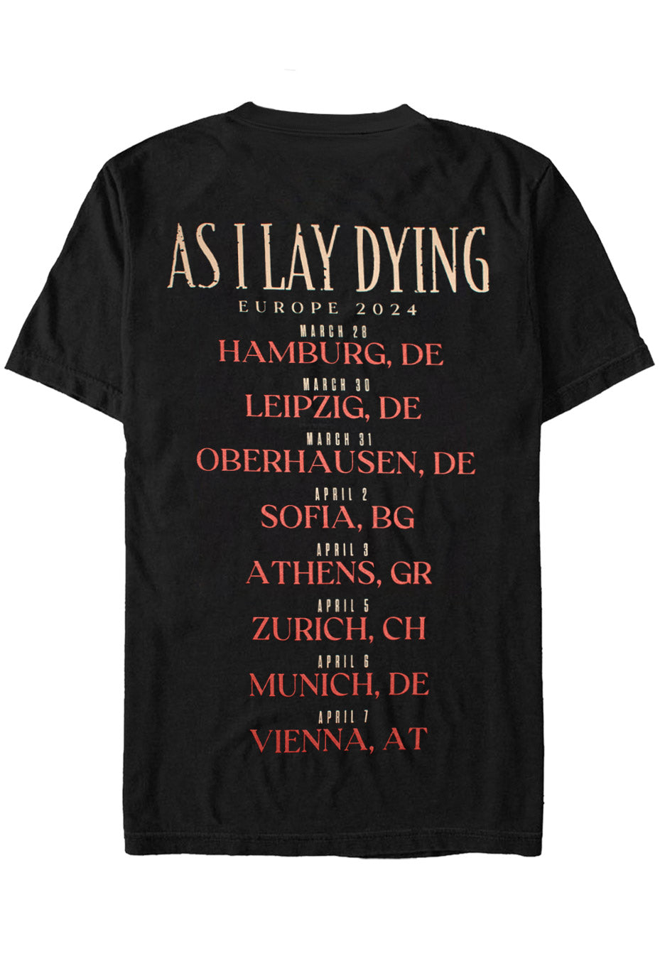 As I Lay Dying - Skull Festival 2024 - T-Shirt | Neutral-Image