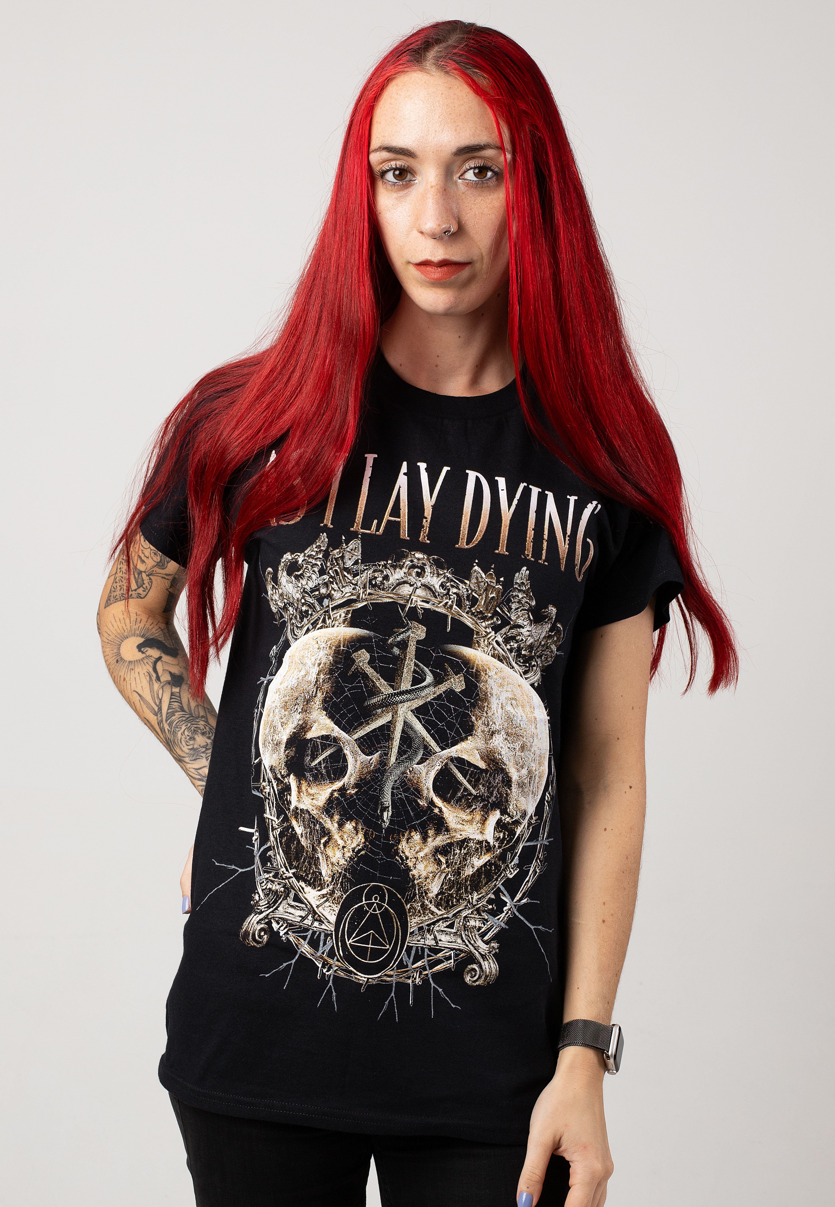 As I Lay Dying - Skulls And Nails - T-Shirt | Women-Image