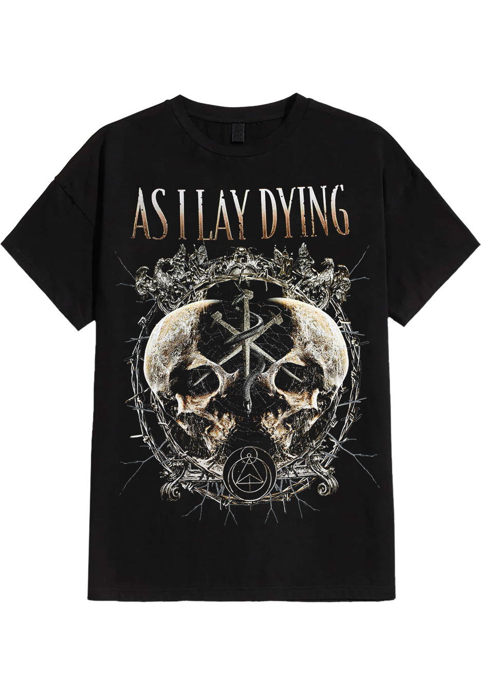 As I Lay Dying - Skulls And Nails - T-Shirt | Neutral-Image