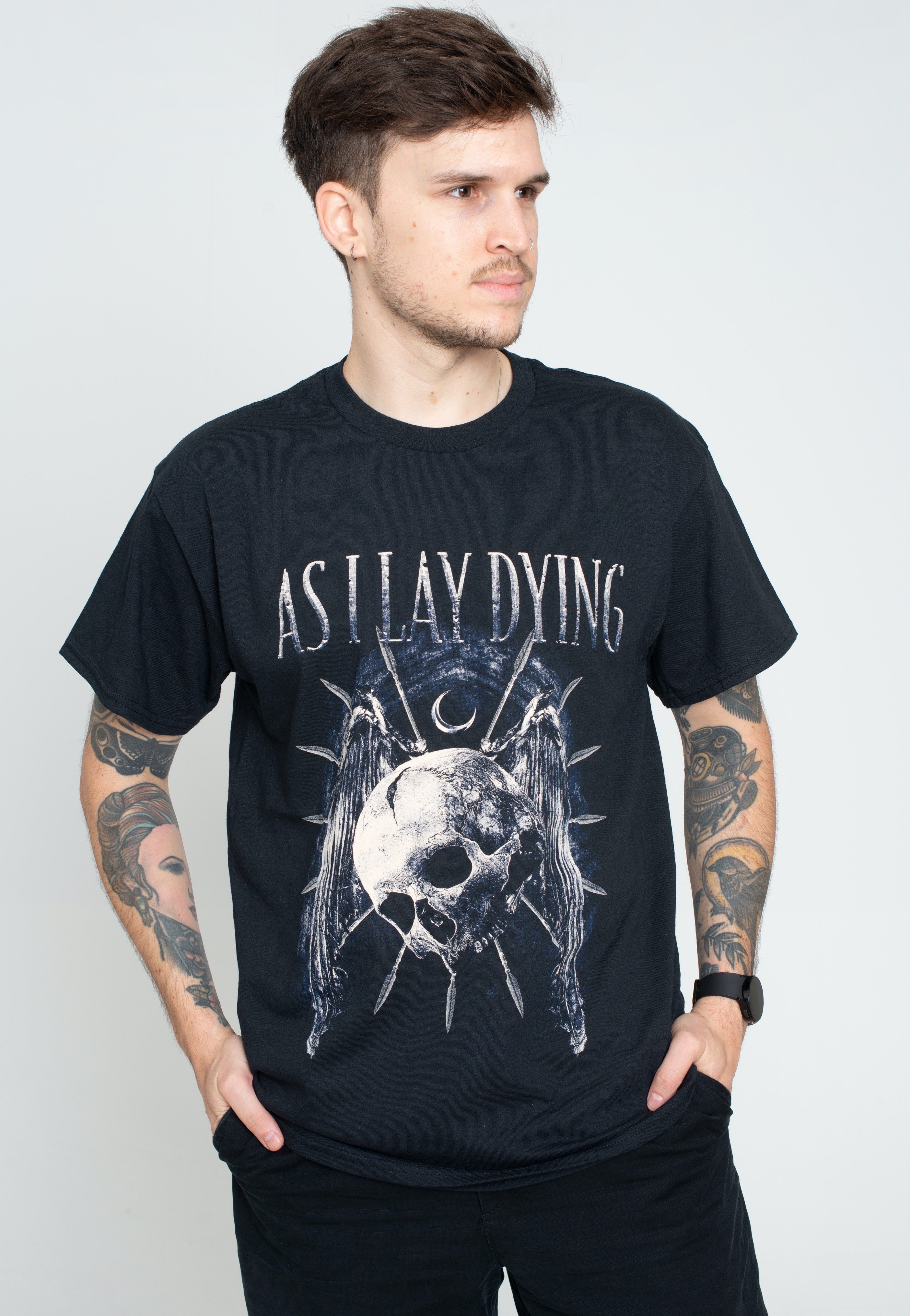 As I Lay Dying - Skull Wings - T-Shirt | Men-Image