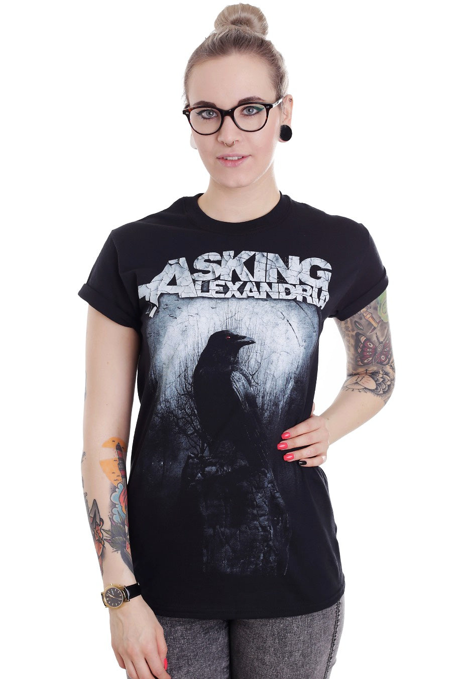 Asking Alexandria - Black Crow - T-Shirt | Women-Image