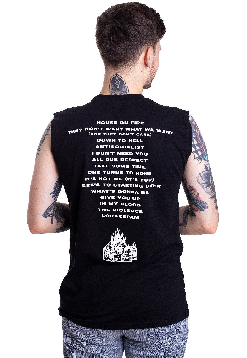 Asking Alexandria - Down To Hell - Sleeveless | Men-Image