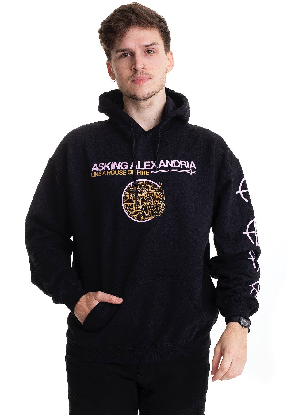 Asking Alexandria - House On Fire - Hoodie | Men-Image