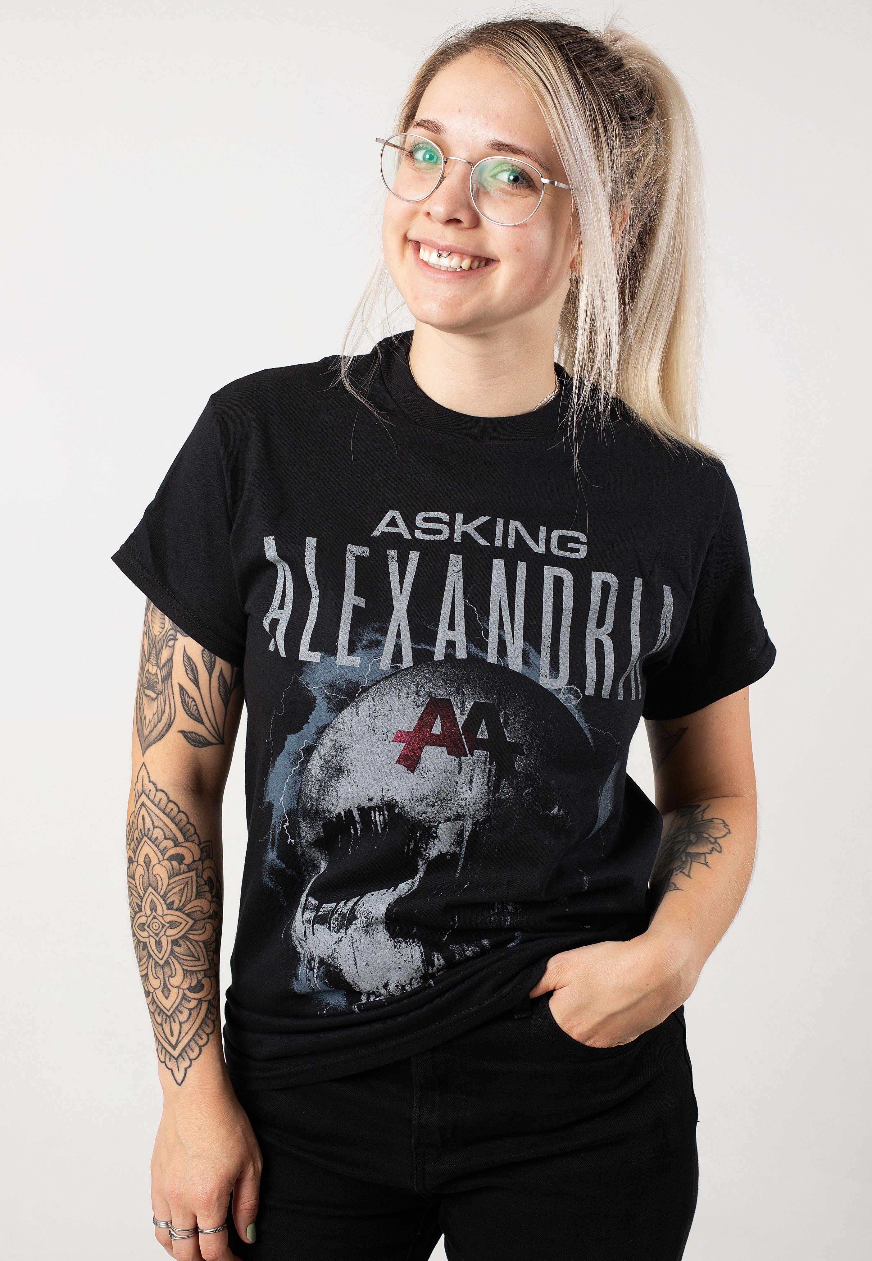 Asking Alexandria - Storm Skull - T-Shirt | Women-Image