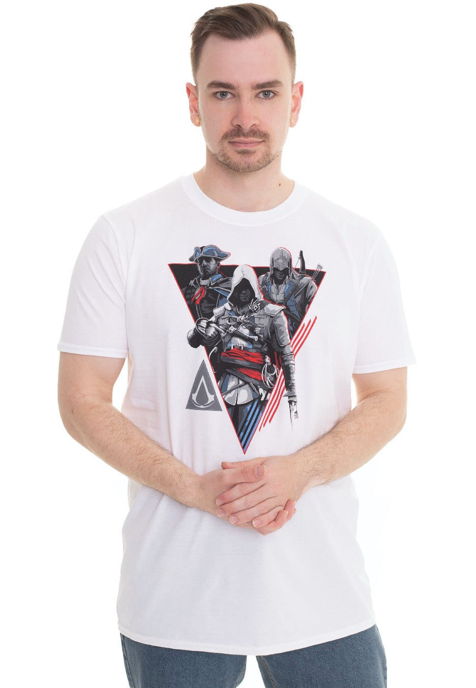 Assassins Creed - Linear White - T-Shirt | Men-Image