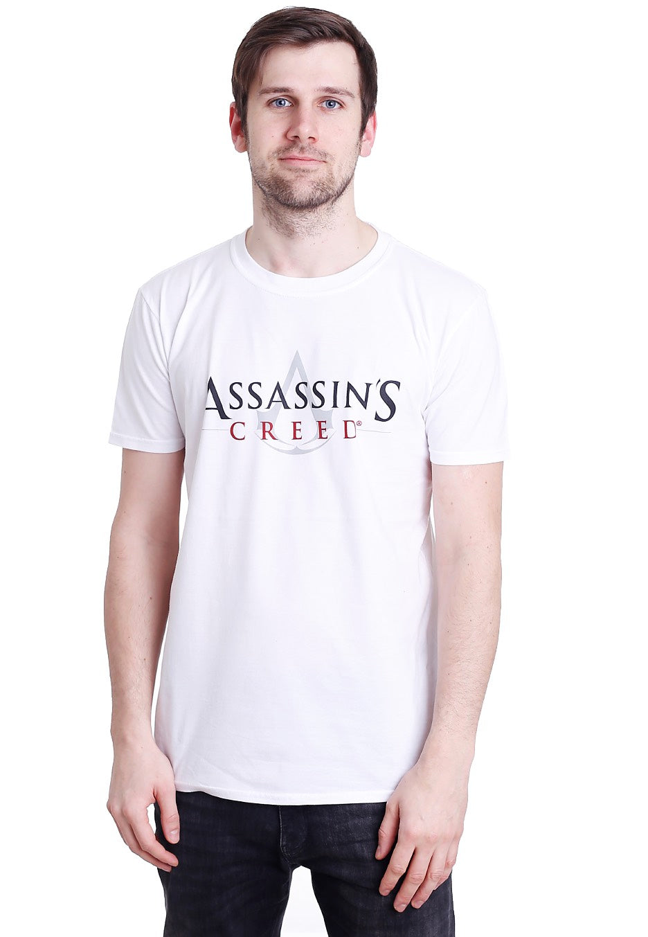 Assassins Creed - Logo White - T-Shirt | Men-Image