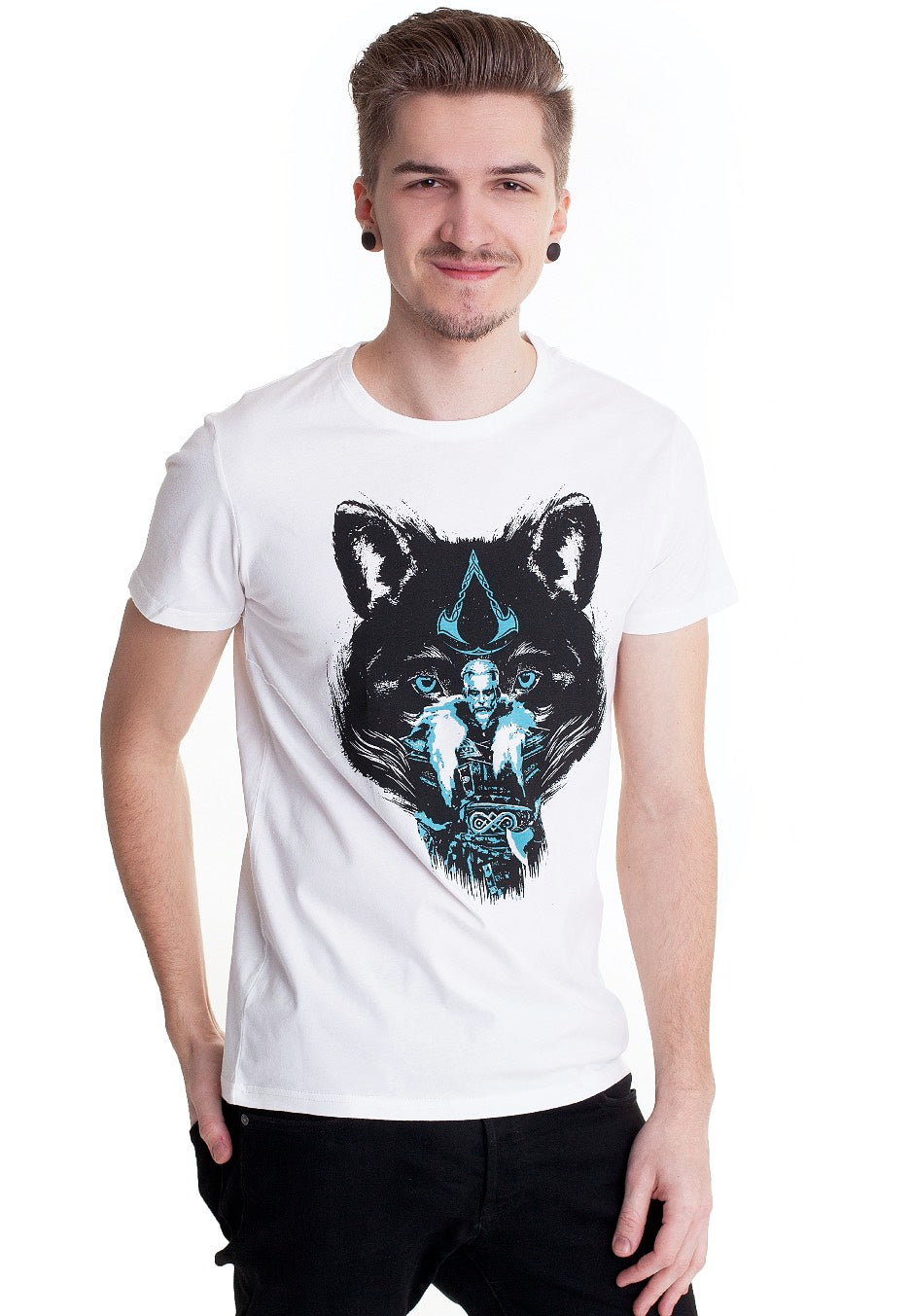 Assassins Creed - Valhalla Wolf - T-Shirt | Men-Image