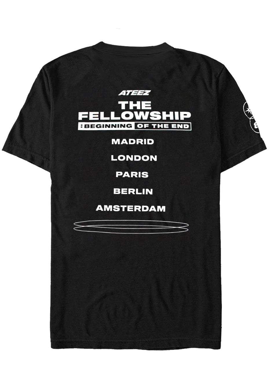 Ateez - Fellowship Tour Euro Photo - T-Shirt | Neutral-Image