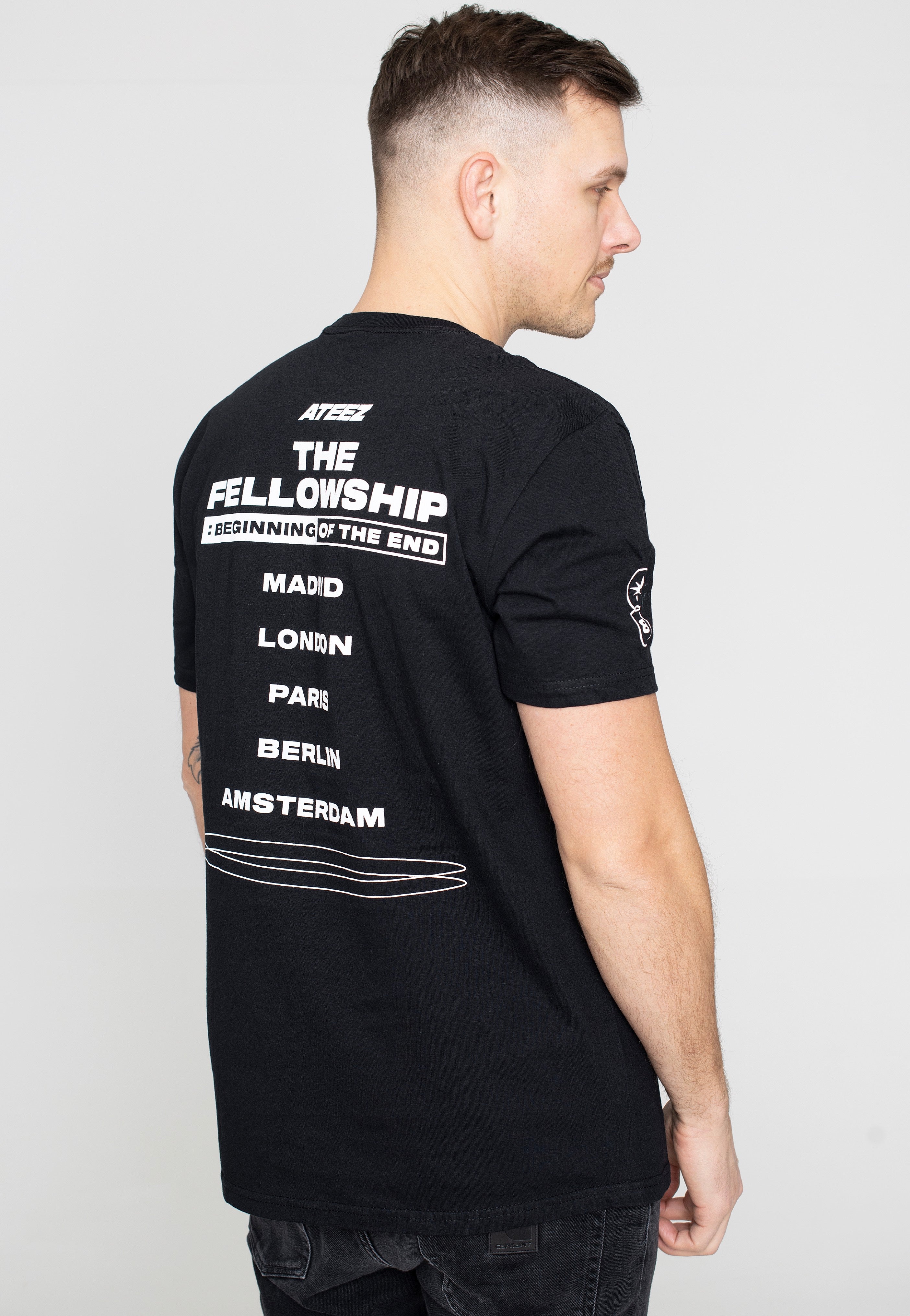 Ateez - Fellowship Tour Euro Photo - T-Shirt | Men-Image