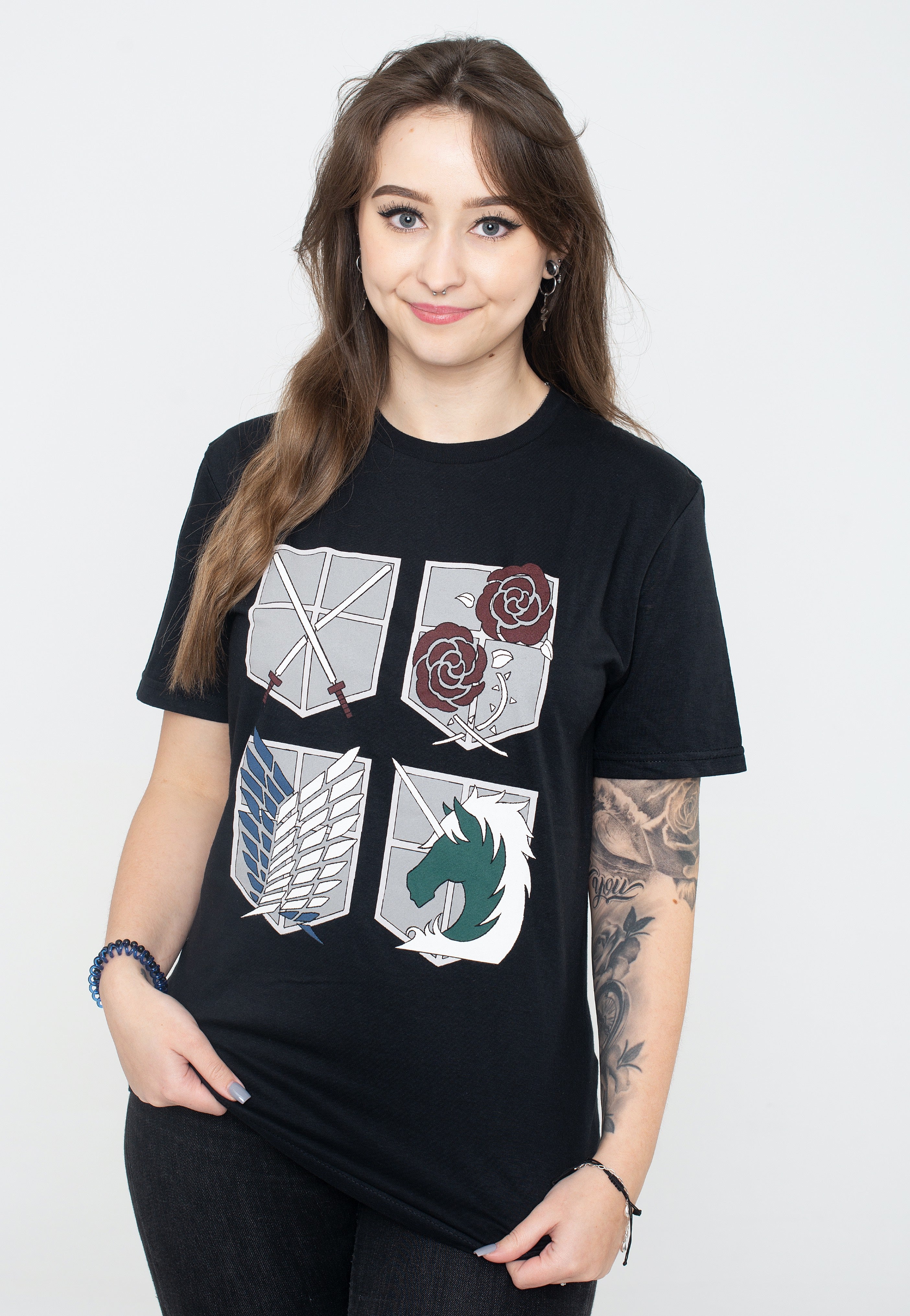 Attack On Titan - Emblems - T-Shirt | Women-Image