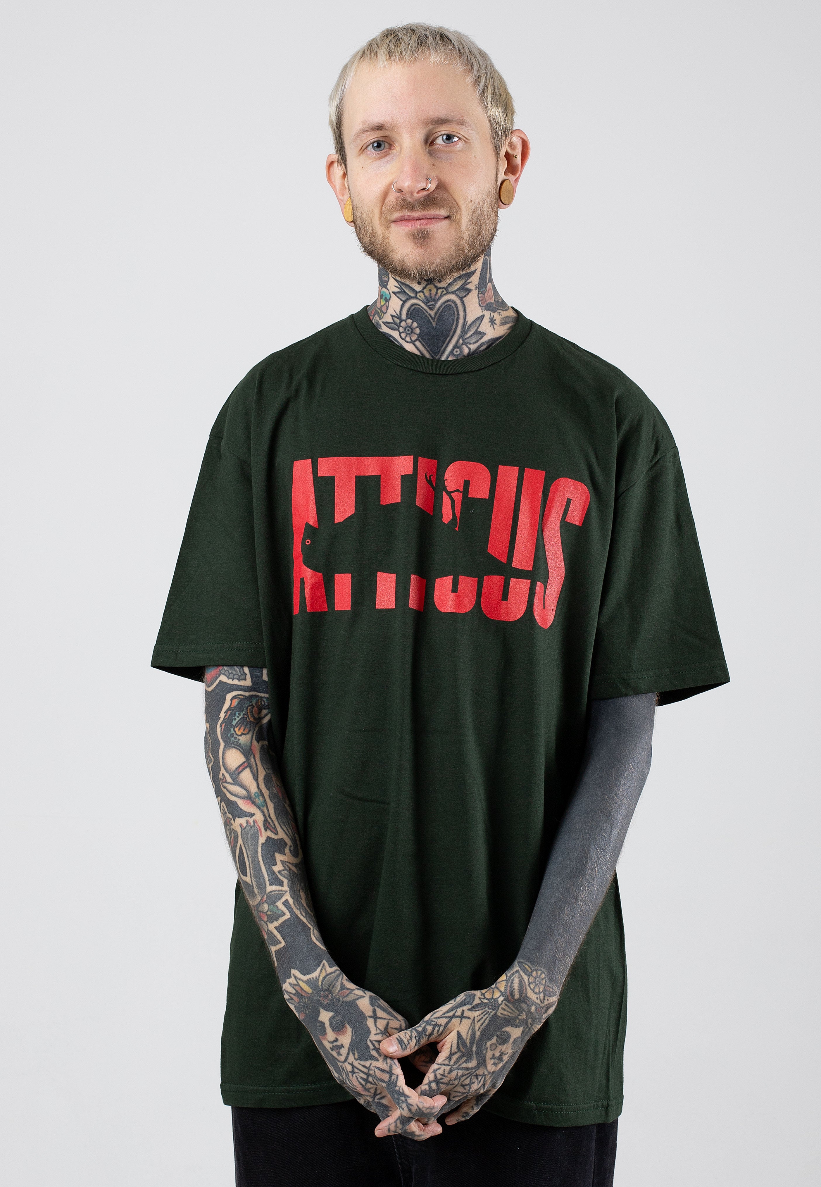 Atticus - Atticus Punch Forest Green - T-Shirt | Men-Image