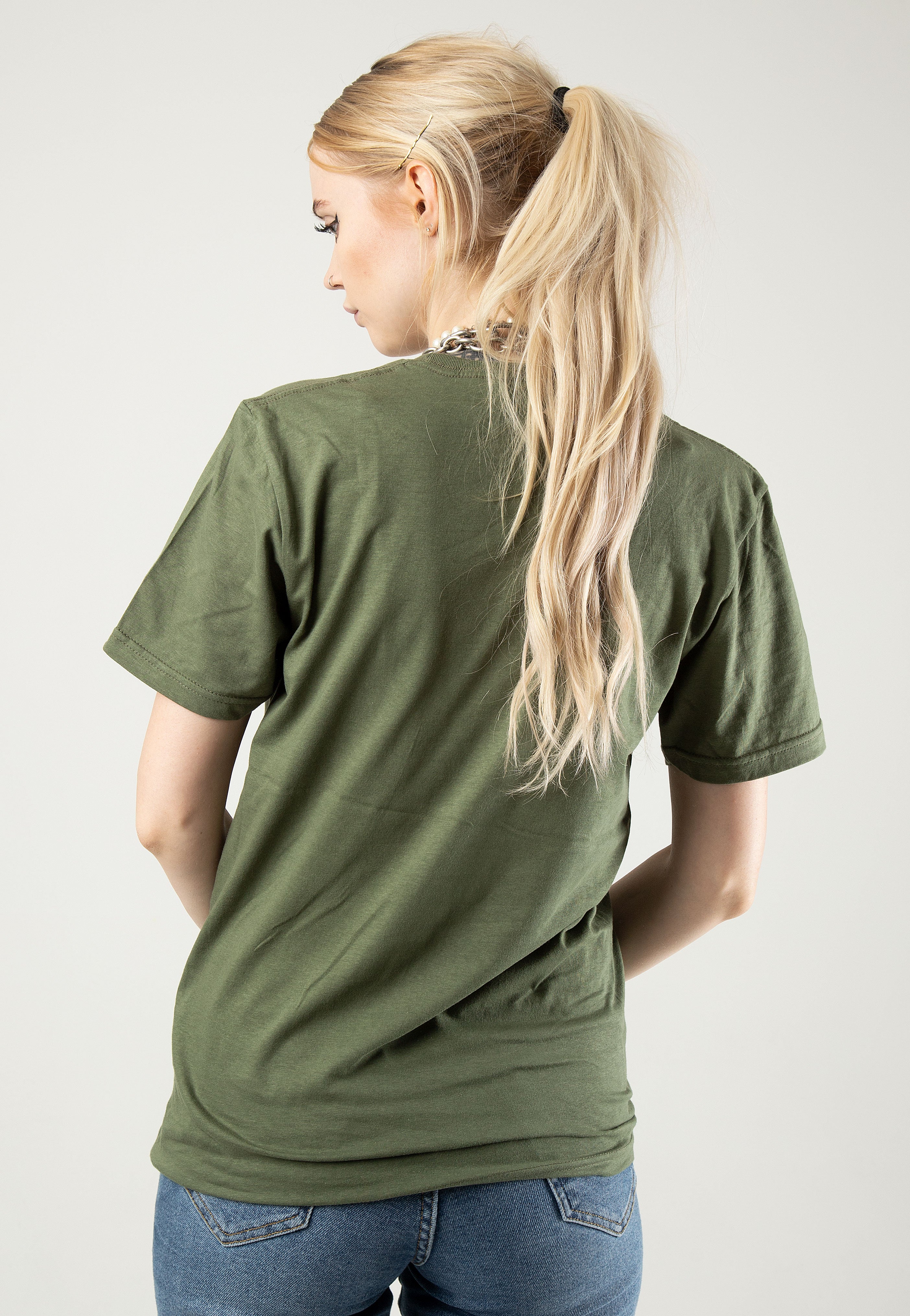 Atticus - Bird Military Green - T-Shirt | Women-Image