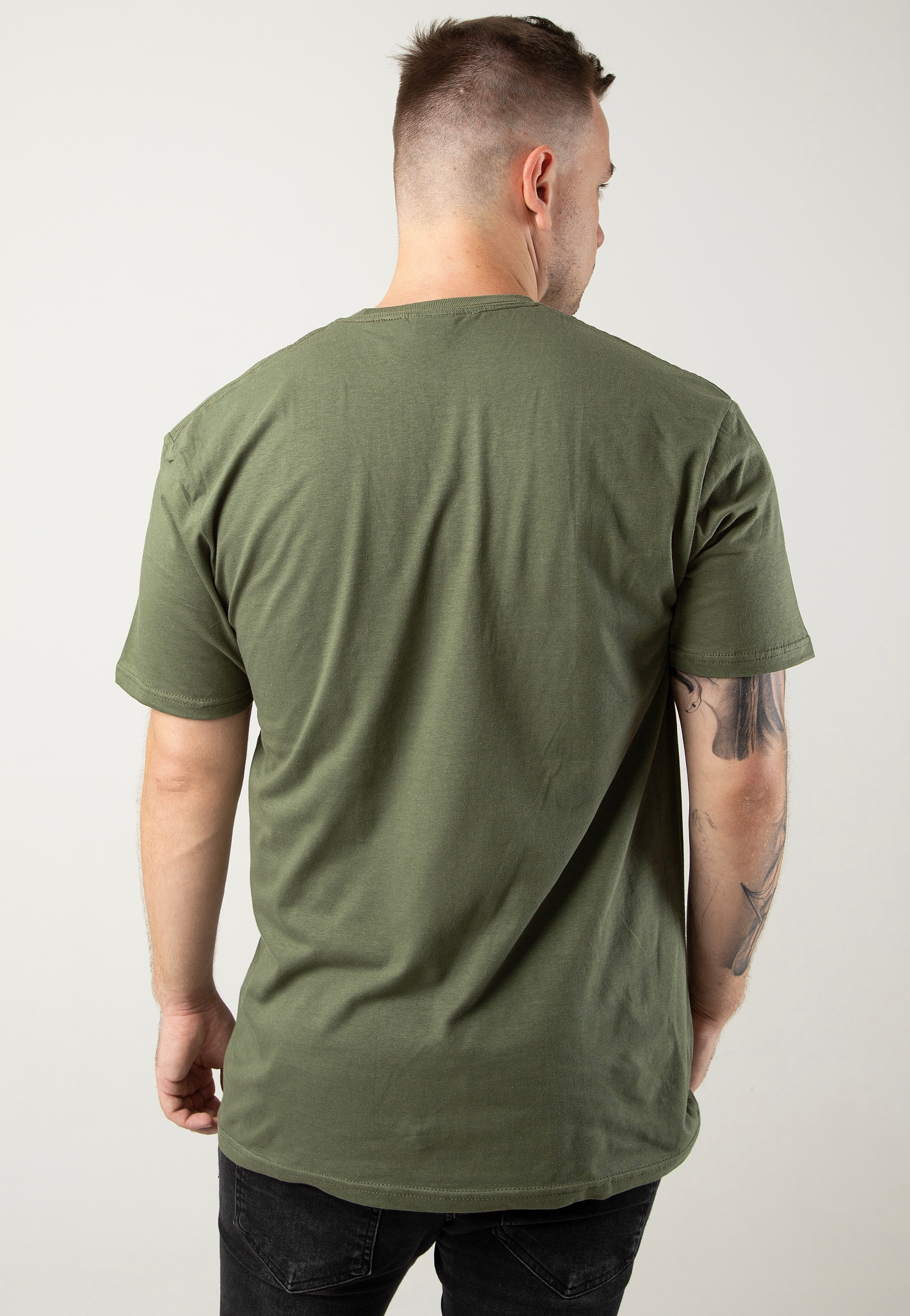 Atticus - Bird Military Green - T-Shirt | Men-Image