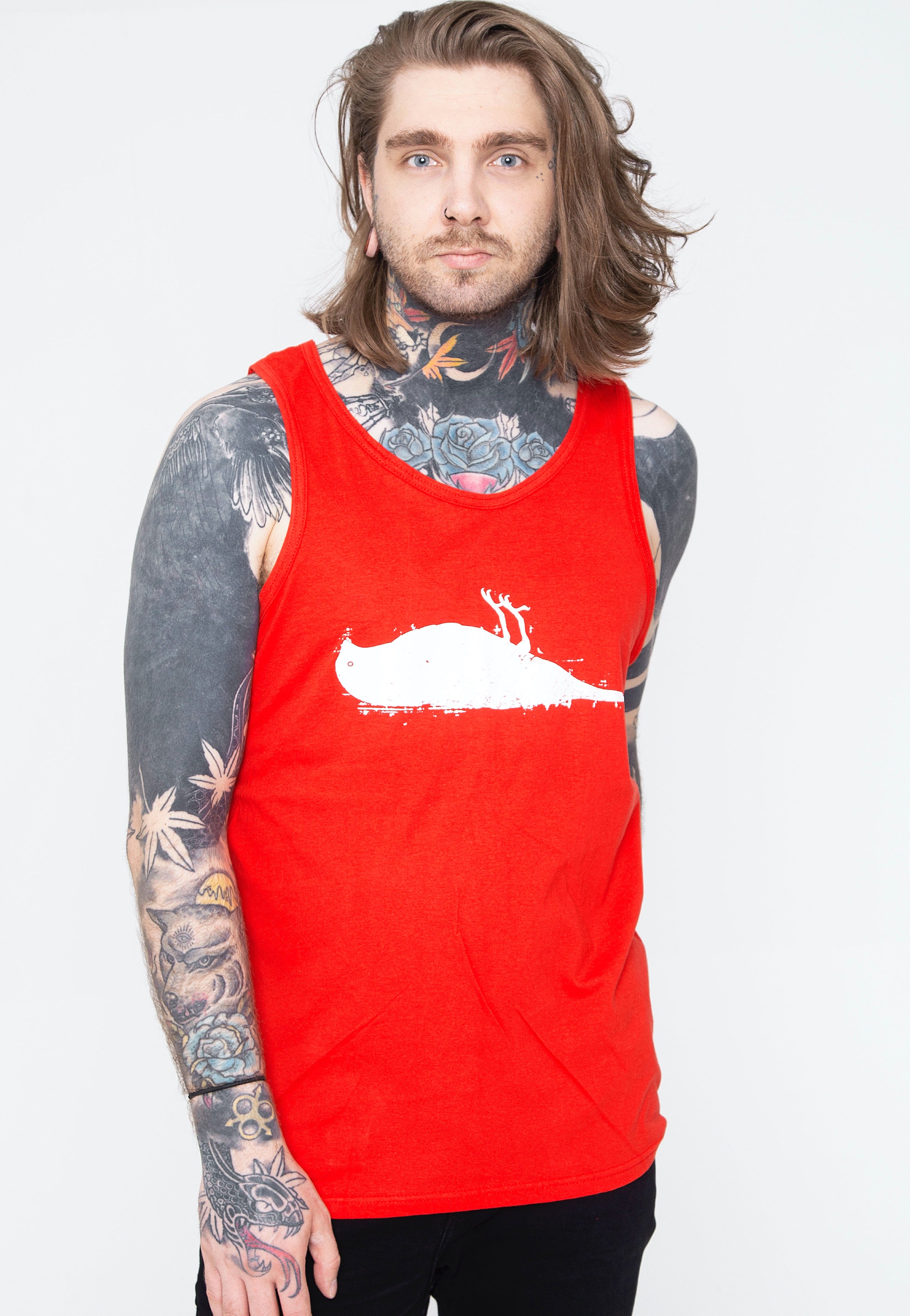 Atticus - Bird Red - Tank | Men-Image